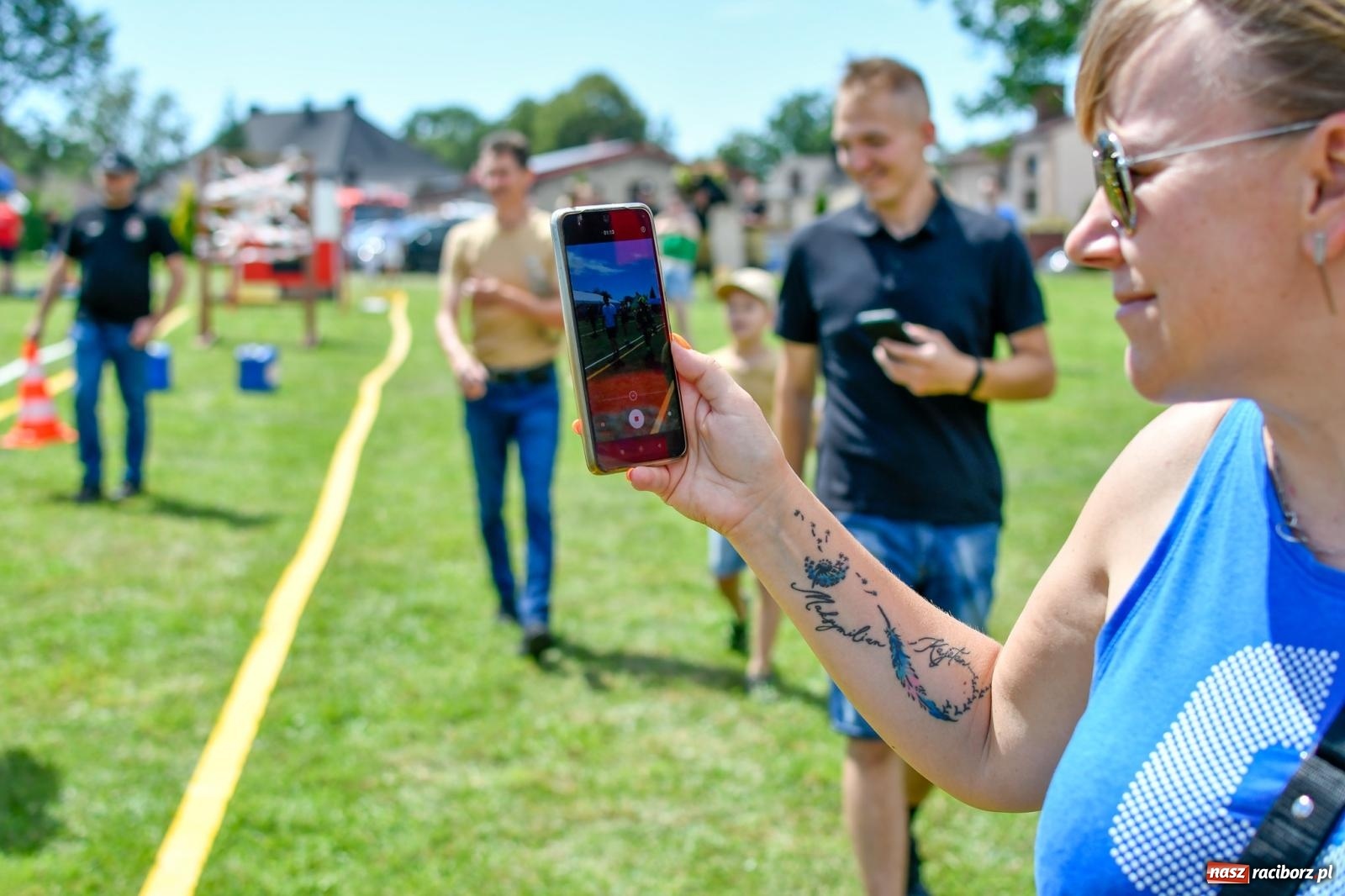 Zdjęcie w galerii na portalu naszraciborz.pl: VI Międzynarodowe Zawody Sportowo-Pożarnicze Żelazny jak strażak [FOTO i WIDEO] wiadomości z regionu