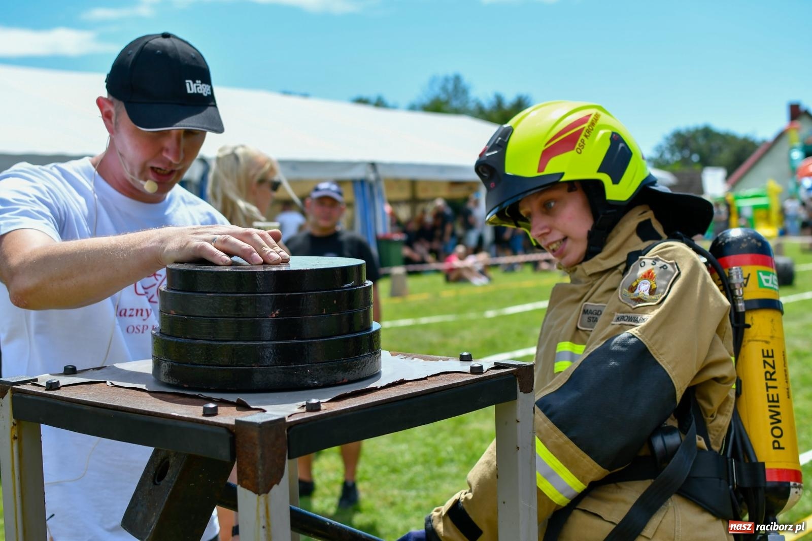 Zdjęcie w galerii na portalu naszraciborz.pl: VI Międzynarodowe Zawody Sportowo-Pożarnicze Żelazny jak strażak [FOTO i WIDEO] wiadomości z regionu