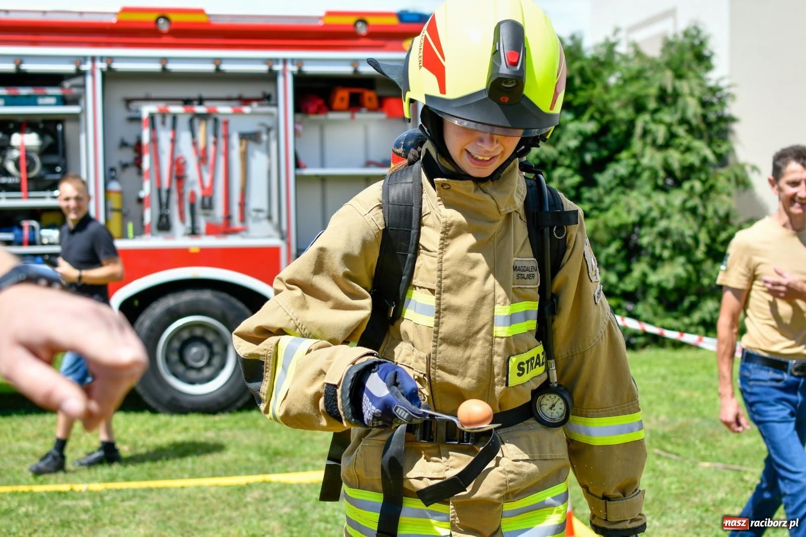 Zdjęcie w galerii na portalu naszraciborz.pl: VI Międzynarodowe Zawody Sportowo-Pożarnicze Żelazny jak strażak [FOTO i WIDEO] wiadomości z regionu