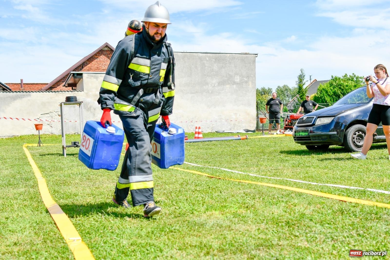 Zdjęcie w galerii na portalu naszraciborz.pl: VI Międzynarodowe Zawody Sportowo-Pożarnicze Żelazny jak strażak [FOTO i WIDEO] wiadomości z regionu
