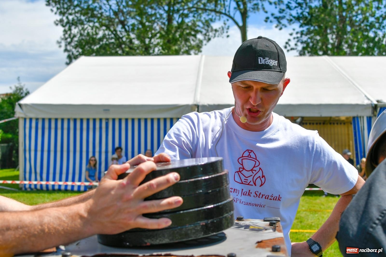 Zdjęcie w galerii na portalu naszraciborz.pl: VI Międzynarodowe Zawody Sportowo-Pożarnicze Żelazny jak strażak [FOTO i WIDEO] wiadomości z regionu