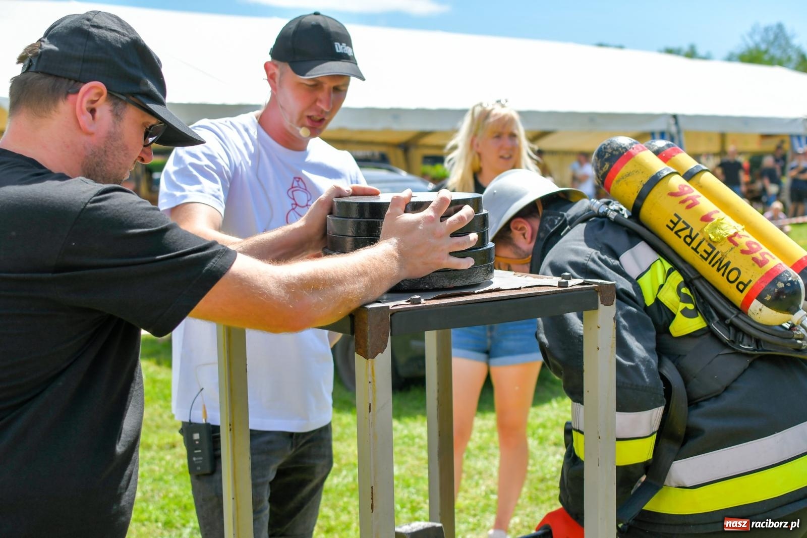 Zdjęcie w galerii na portalu naszraciborz.pl: VI Międzynarodowe Zawody Sportowo-Pożarnicze Żelazny jak strażak [FOTO i WIDEO] wiadomości z regionu