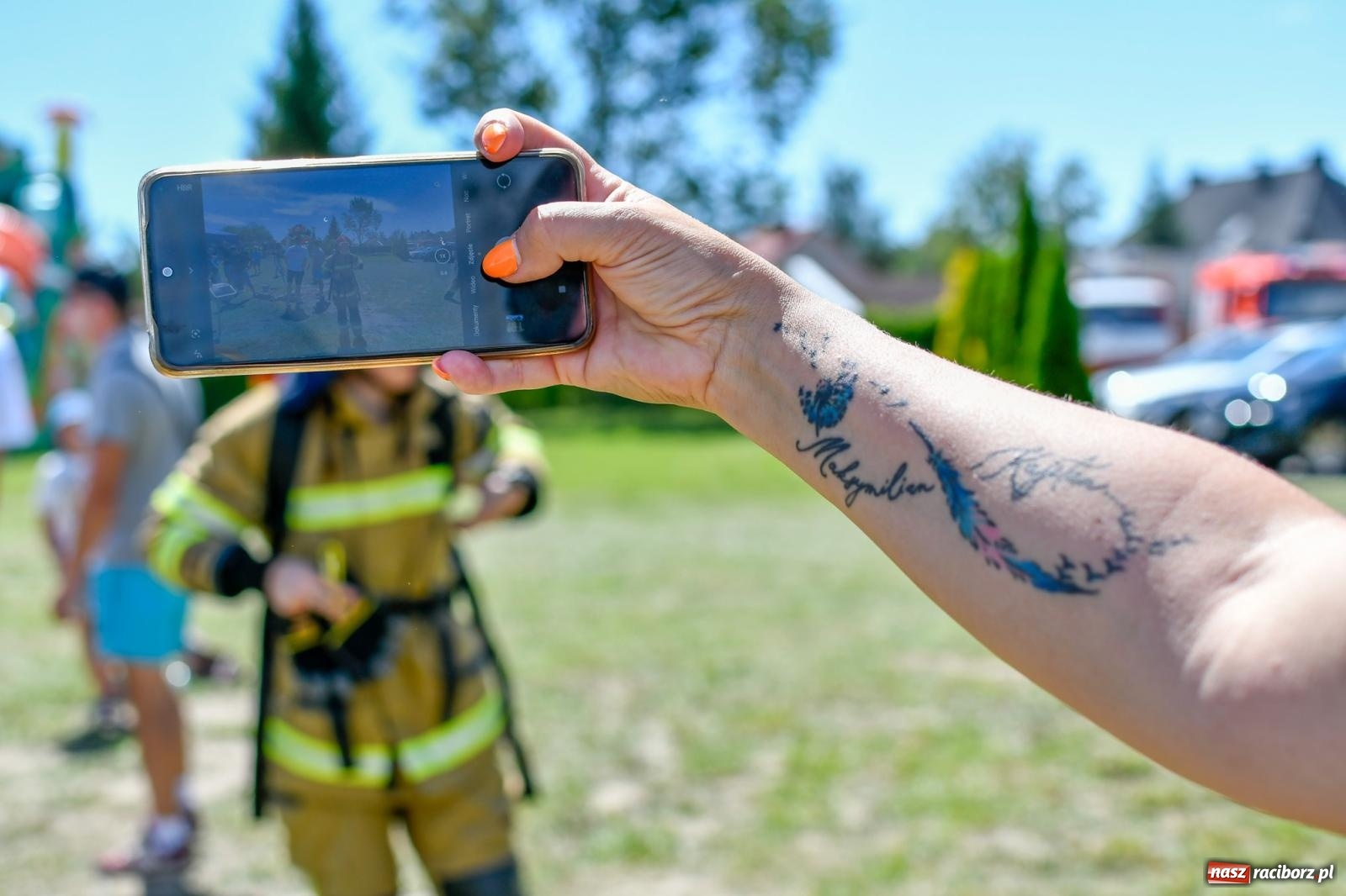 Zdjęcie w galerii na portalu naszraciborz.pl: VI Międzynarodowe Zawody Sportowo-Pożarnicze Żelazny jak strażak [FOTO i WIDEO] wiadomości z regionu