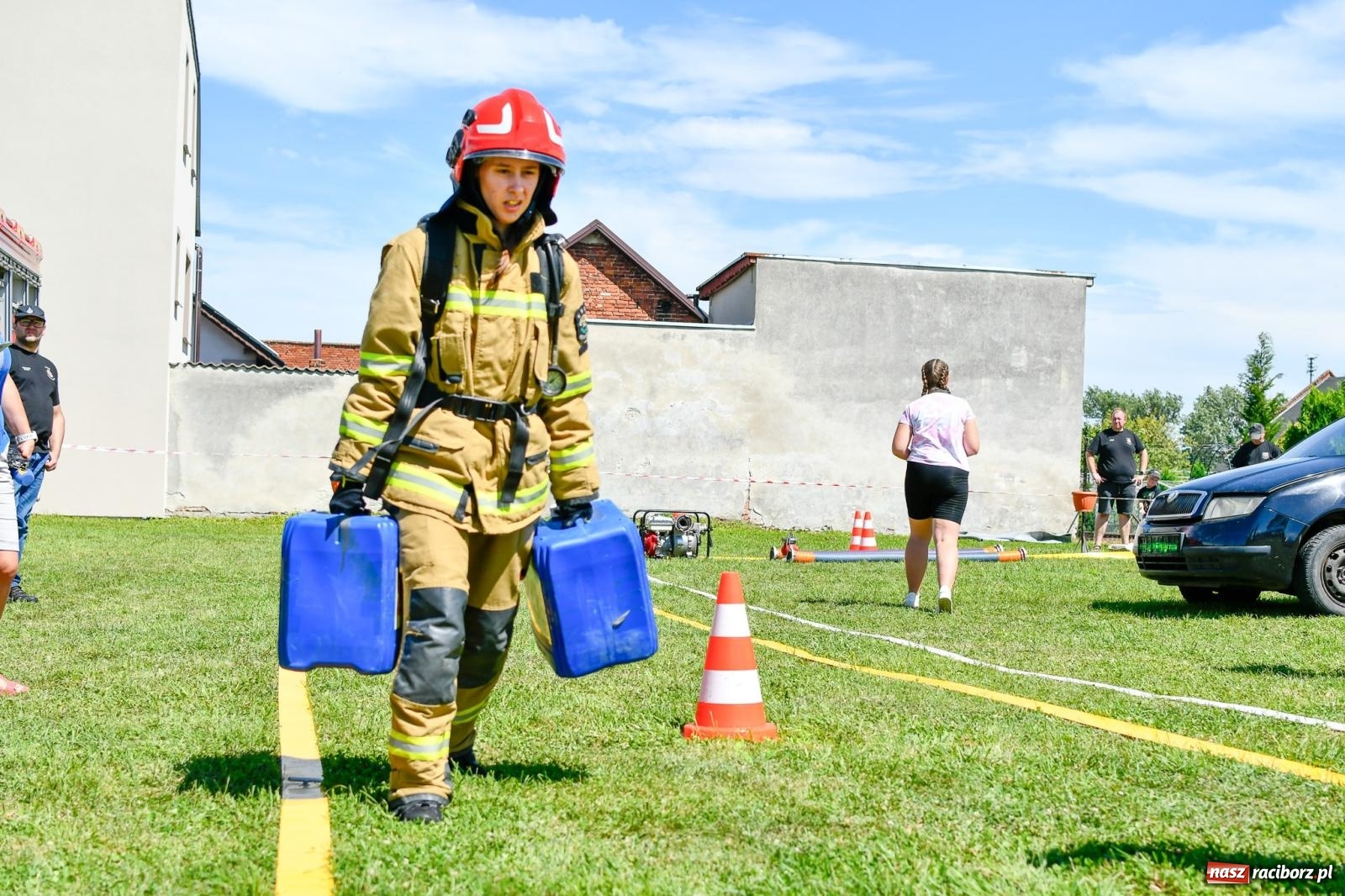 Zdjęcie w galerii na portalu naszraciborz.pl: VI Międzynarodowe Zawody Sportowo-Pożarnicze Żelazny jak strażak [FOTO i WIDEO] wiadomości z regionu