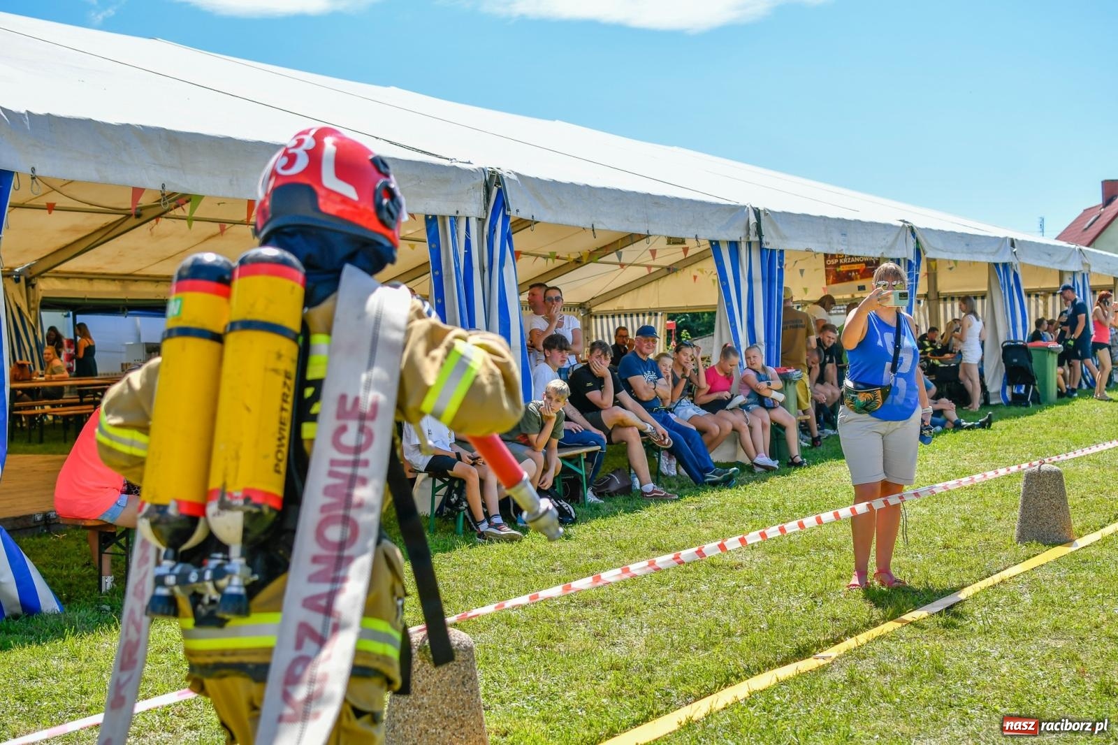 Zdjęcie w galerii na portalu naszraciborz.pl: VI Międzynarodowe Zawody Sportowo-Pożarnicze Żelazny jak strażak [FOTO i WIDEO] wiadomości z regionu