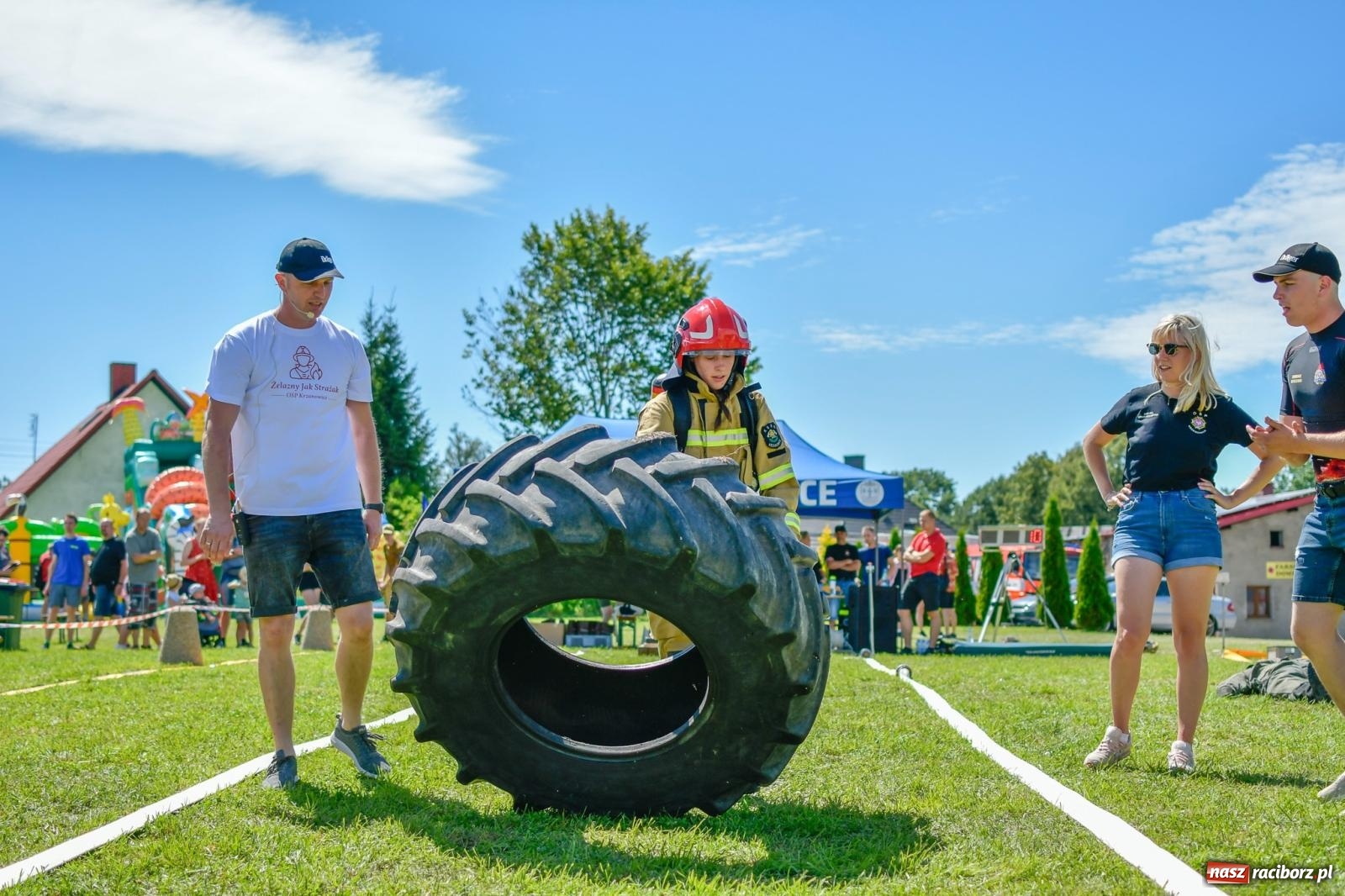Zdjęcie w galerii na portalu naszraciborz.pl: VI Międzynarodowe Zawody Sportowo-Pożarnicze Żelazny jak strażak [FOTO i WIDEO] wiadomości z regionu
