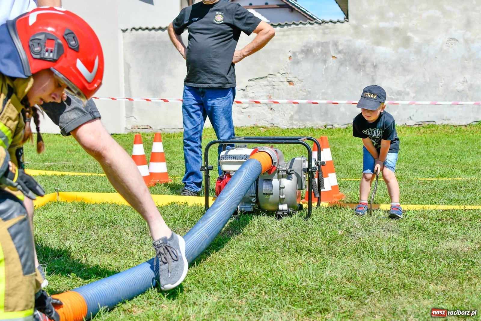 Zdjęcie w galerii na portalu naszraciborz.pl: VI Międzynarodowe Zawody Sportowo-Pożarnicze Żelazny jak strażak [FOTO i WIDEO] wiadomości z regionu