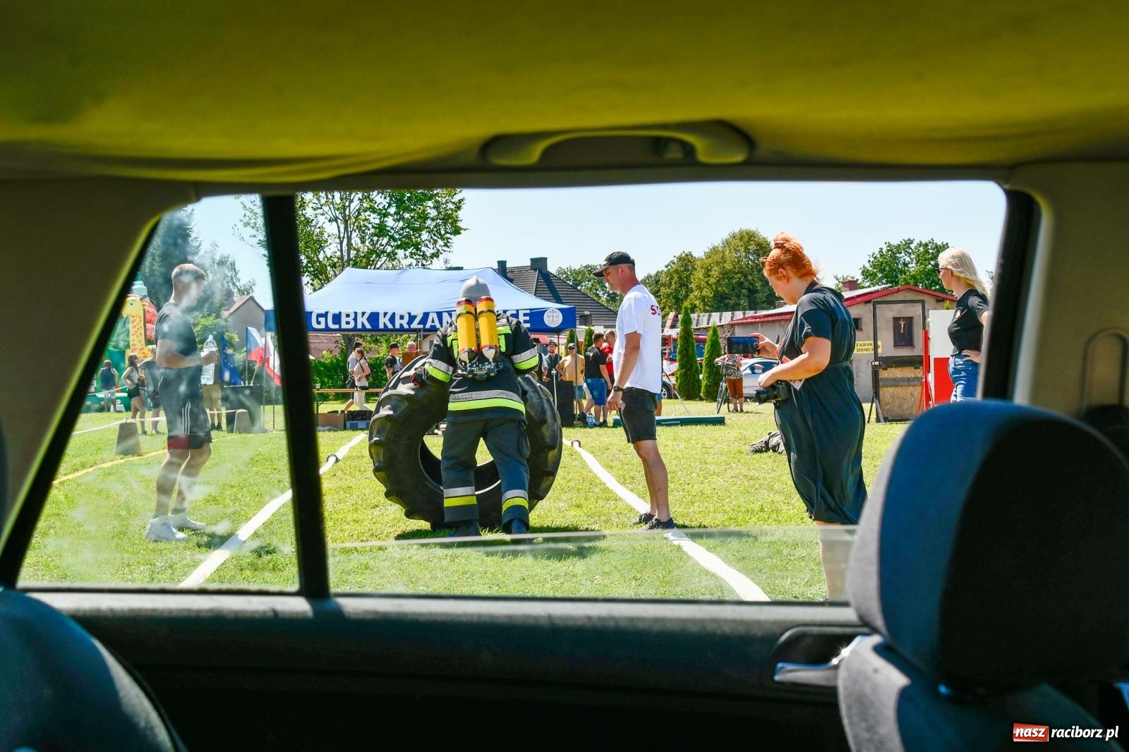 Zdjęcie w galerii na portalu naszraciborz.pl: VI Międzynarodowe Zawody Sportowo-Pożarnicze Żelazny jak strażak [FOTO i WIDEO] wiadomości z regionu