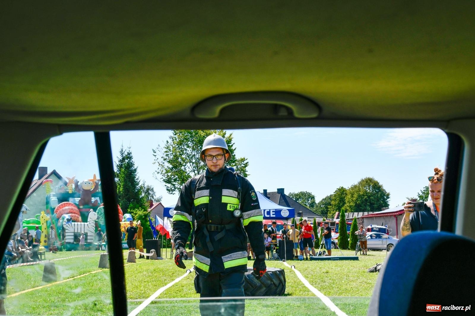 Zdjęcie w galerii na portalu naszraciborz.pl: VI Międzynarodowe Zawody Sportowo-Pożarnicze Żelazny jak strażak [FOTO i WIDEO] wiadomości z regionu