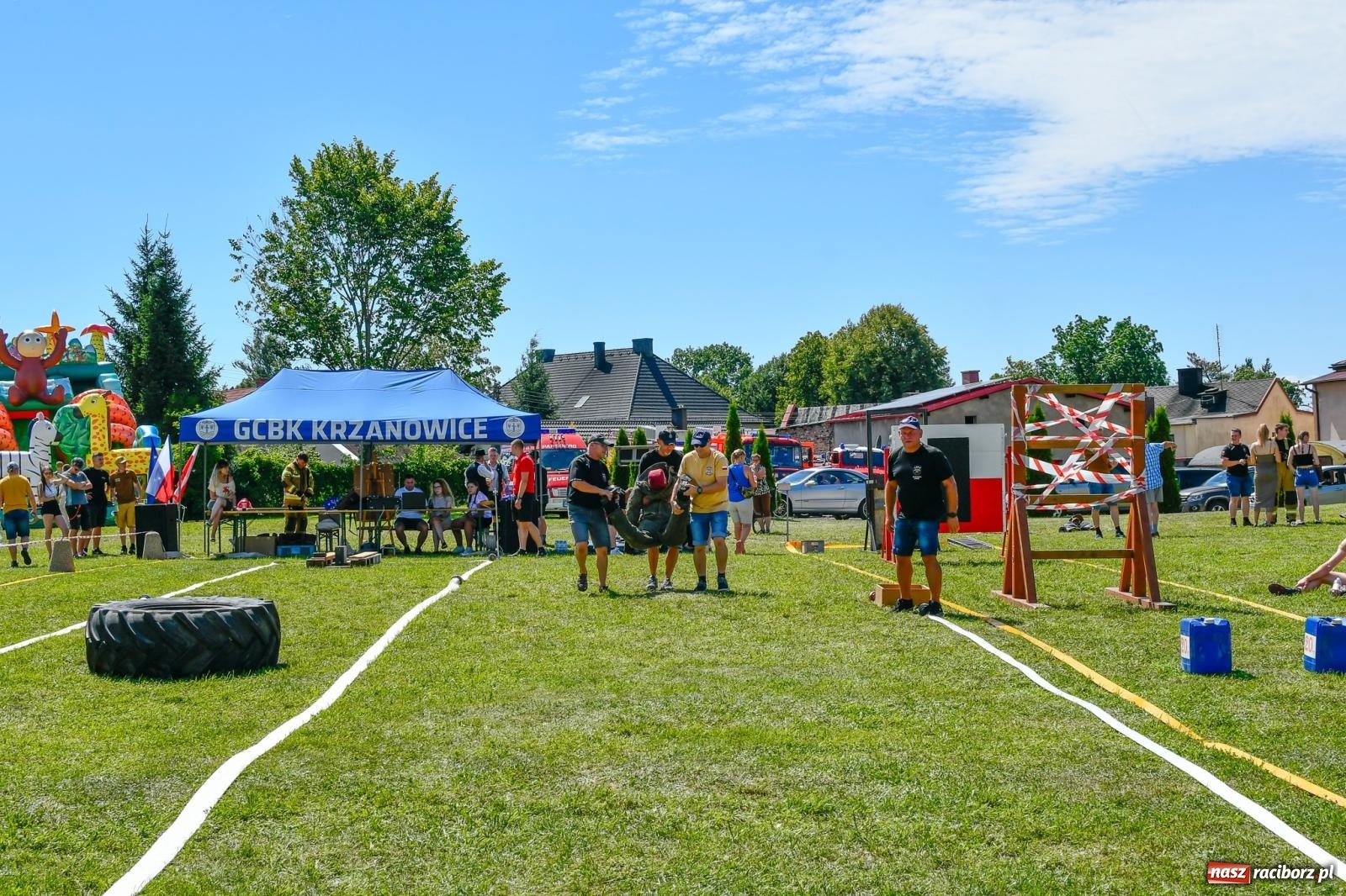 Zdjęcie w galerii na portalu naszraciborz.pl: VI Międzynarodowe Zawody Sportowo-Pożarnicze Żelazny jak strażak [FOTO i WIDEO] wiadomości z regionu