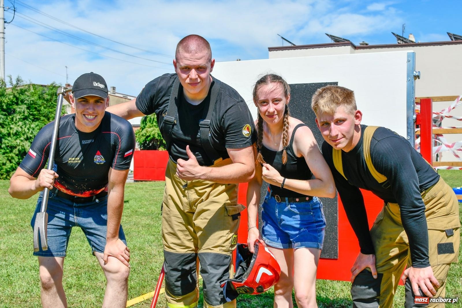 Zdjęcie w galerii na portalu naszraciborz.pl: VI Międzynarodowe Zawody Sportowo-Pożarnicze Żelazny jak strażak [FOTO i WIDEO] wiadomości z regionu