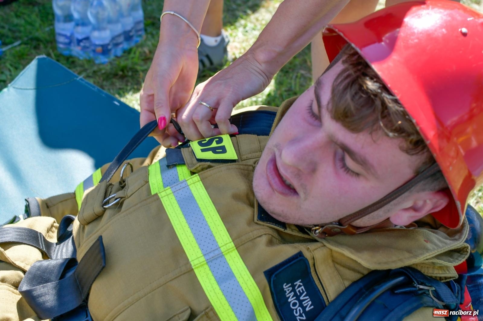Zdjęcie w galerii na portalu naszraciborz.pl: VI Międzynarodowe Zawody Sportowo-Pożarnicze Żelazny jak strażak [FOTO i WIDEO] wiadomości z regionu