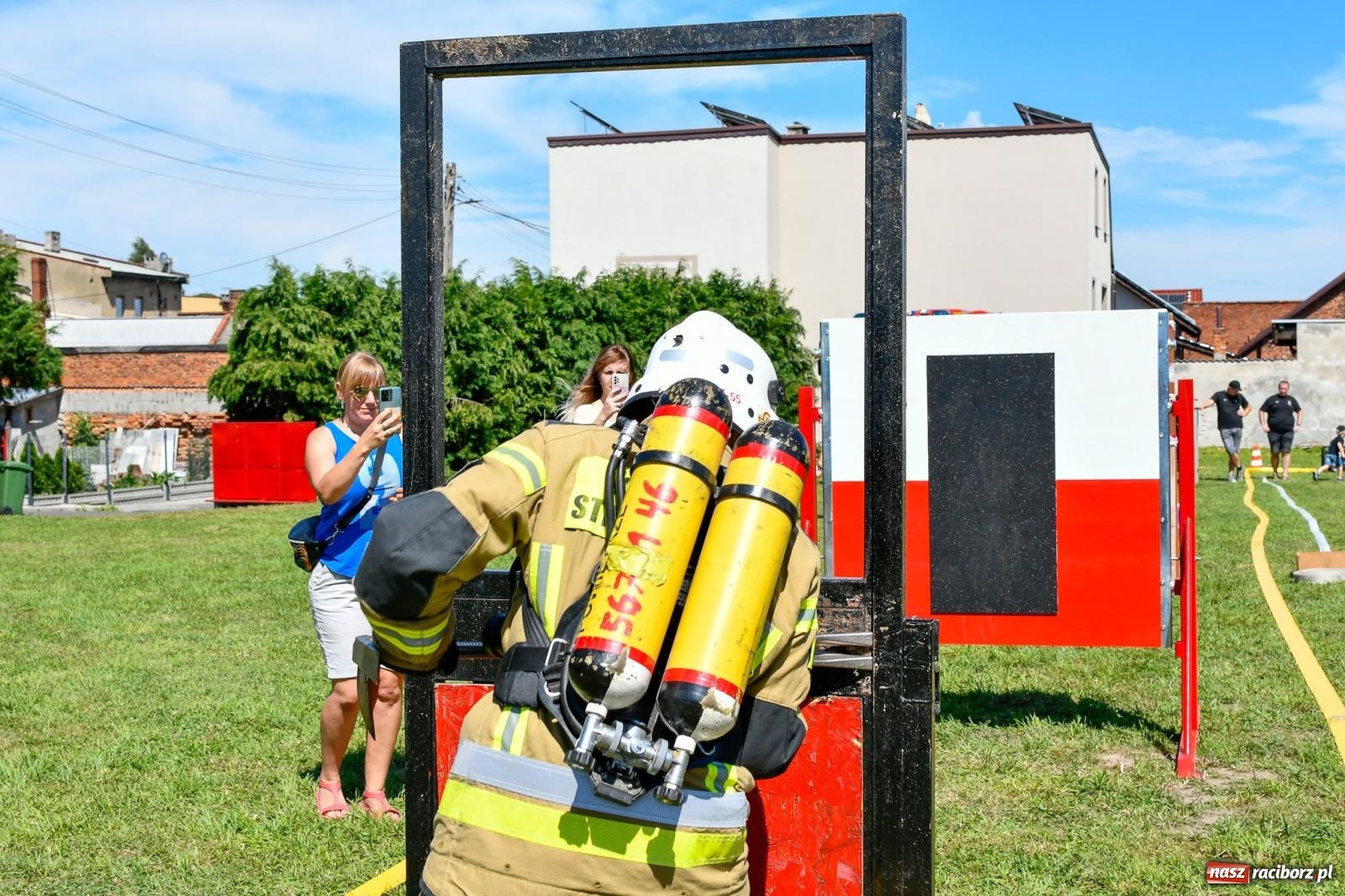 Zdjęcie w galerii na portalu naszraciborz.pl: VI Międzynarodowe Zawody Sportowo-Pożarnicze Żelazny jak strażak [FOTO i WIDEO] wiadomości z regionu