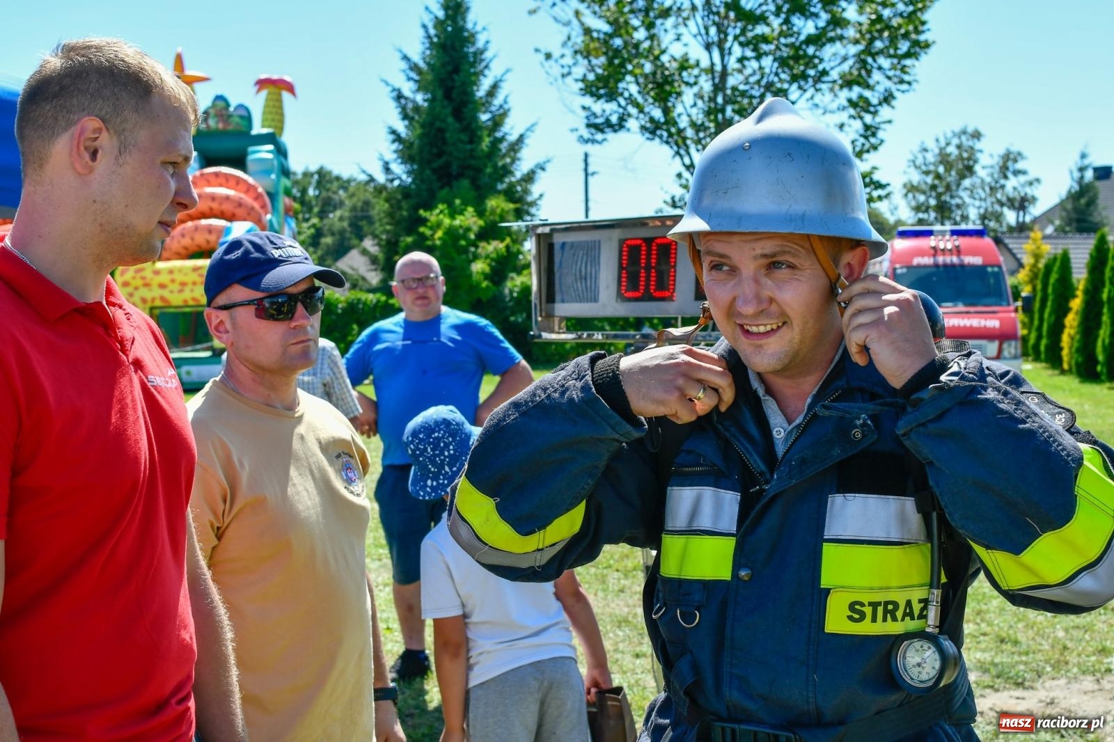 Zdjęcie w galerii na portalu naszraciborz.pl: VI Międzynarodowe Zawody Sportowo-Pożarnicze Żelazny jak strażak [FOTO i WIDEO] wiadomości z regionu