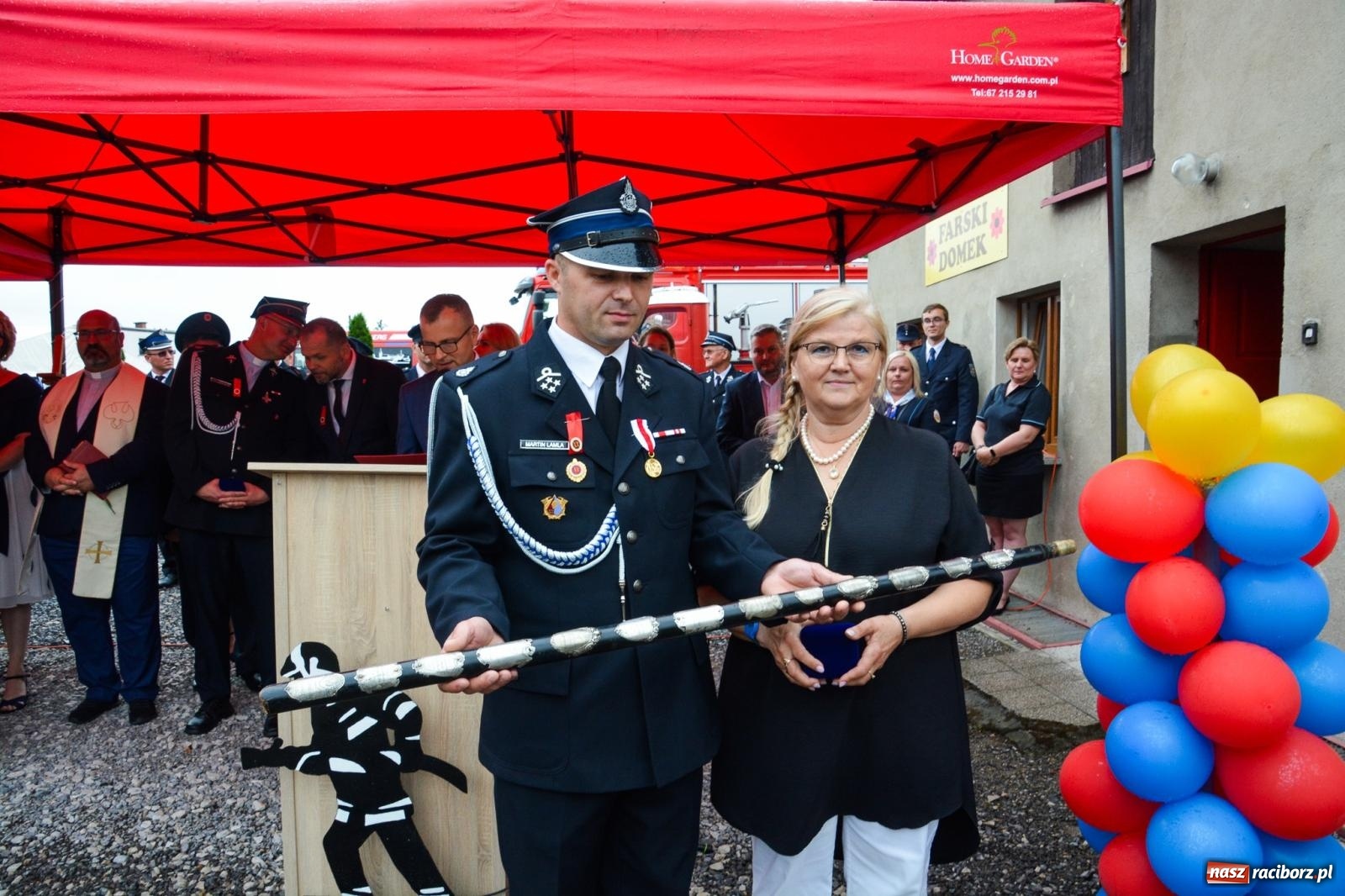 Zdjęcie w galerii na portalu naszraciborz.pl: Taki prezent na strażackie urodziny zdarza się rzadko. OSP Krzanowice świętuje 135-lecie [FOTO i WIDEO] wiadomości z regionu