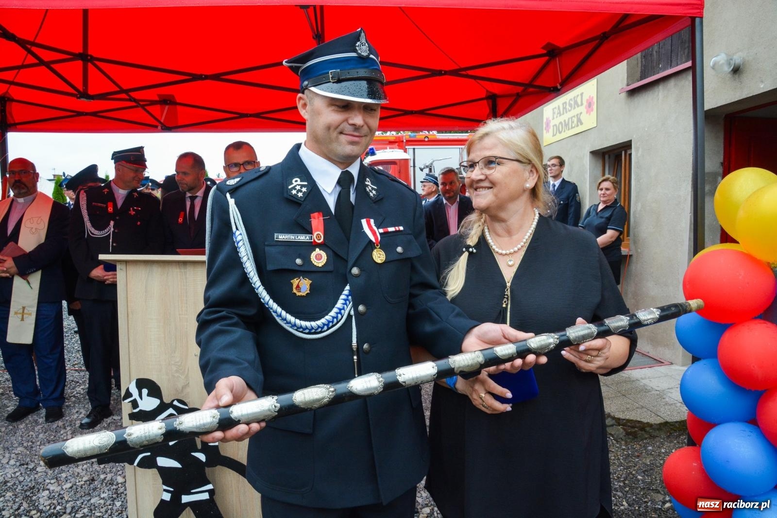 Zdjęcie w galerii na portalu naszraciborz.pl: Taki prezent na strażackie urodziny zdarza się rzadko. OSP Krzanowice świętuje 135-lecie [FOTO i WIDEO] wiadomości z regionu