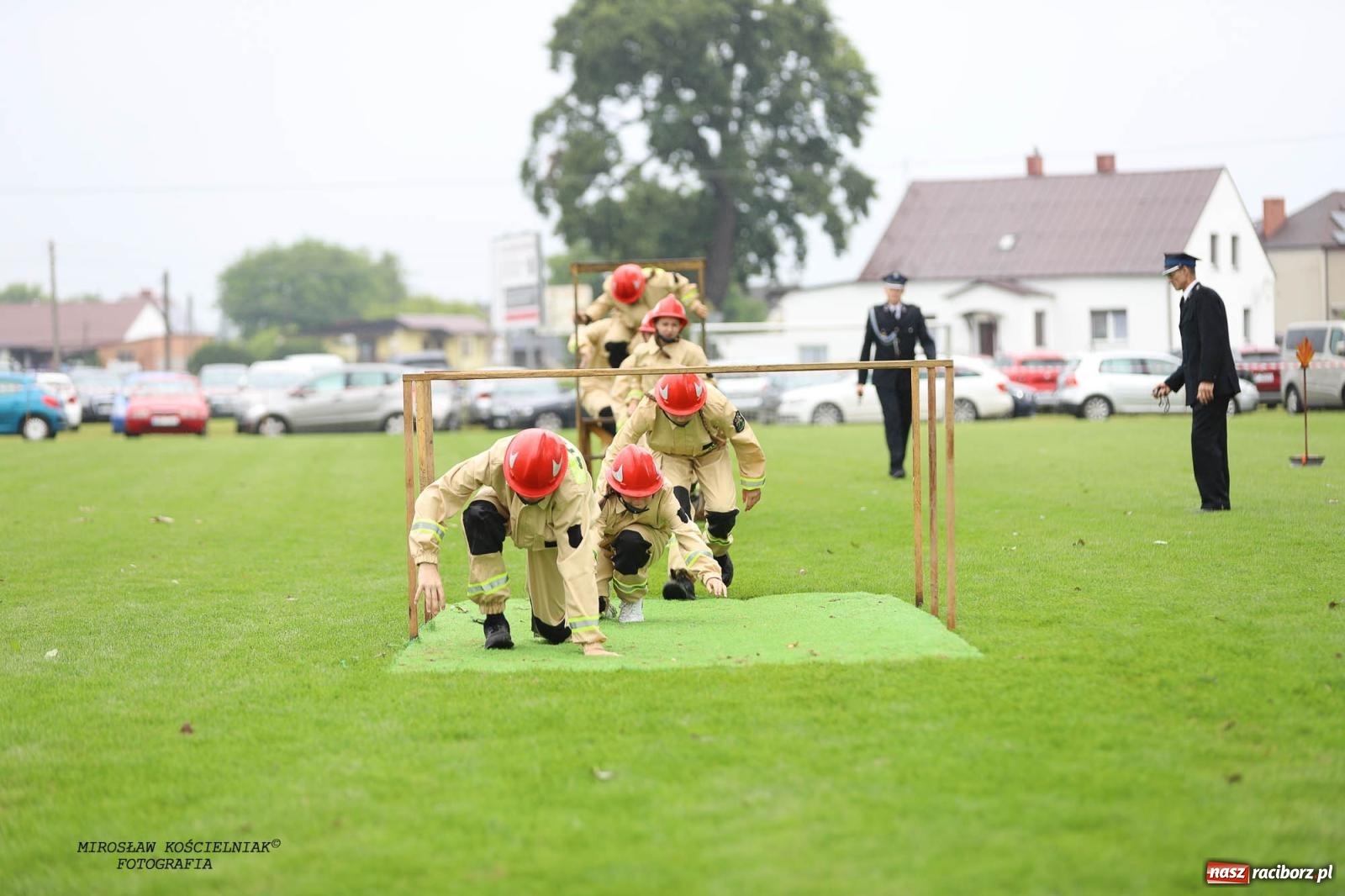 Zdjęcie w galerii na portalu naszraciborz.pl: Tworków z pucharem wójta Krzyżanowic na zawodach w Bieńkowicach wiadomości z regionu