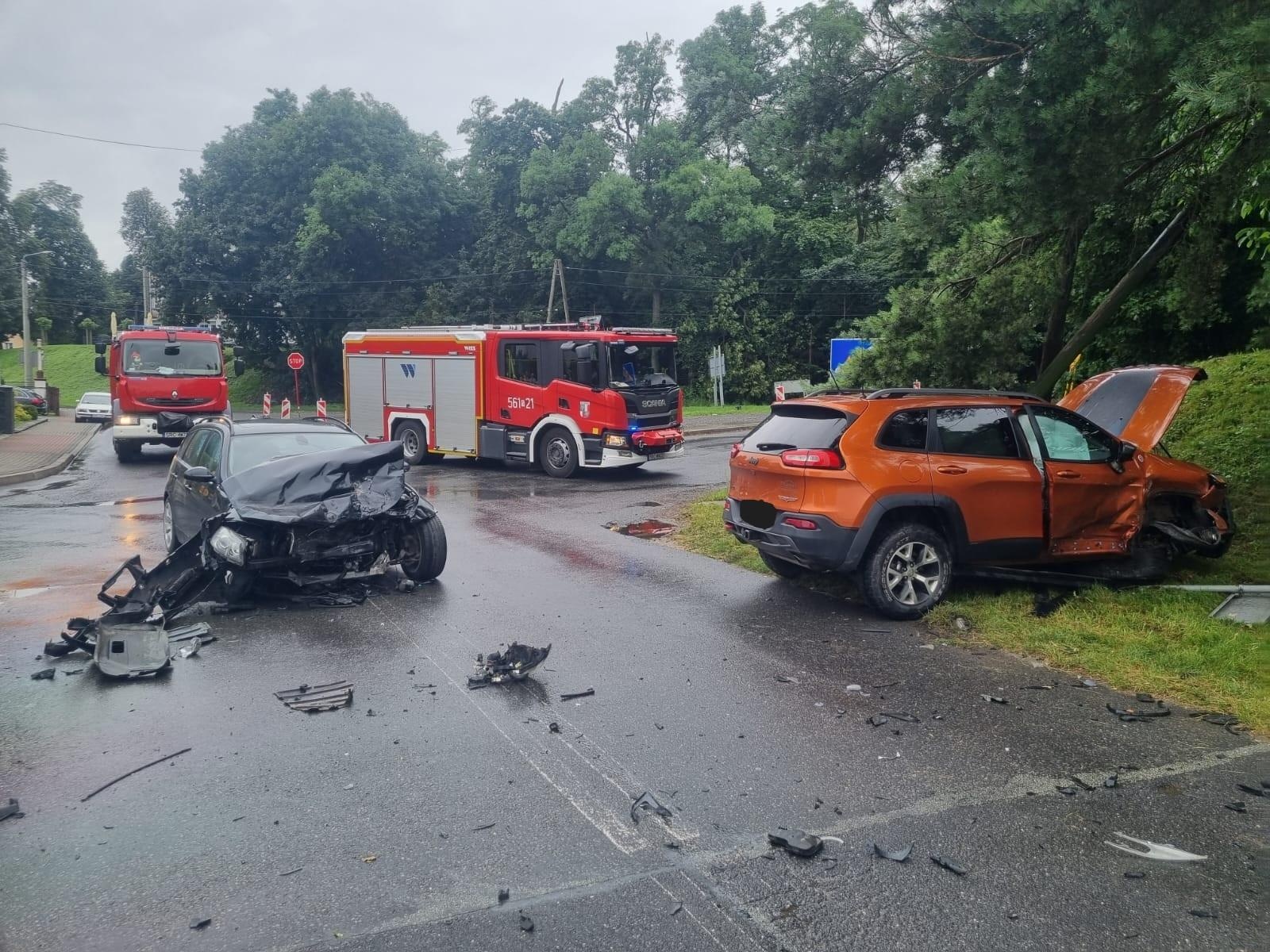 Zdjęcie w galerii na portalu naszraciborz.pl: Skrzyżowanie w Pawłowie znów dało o sobie znać wiadomości z regionu