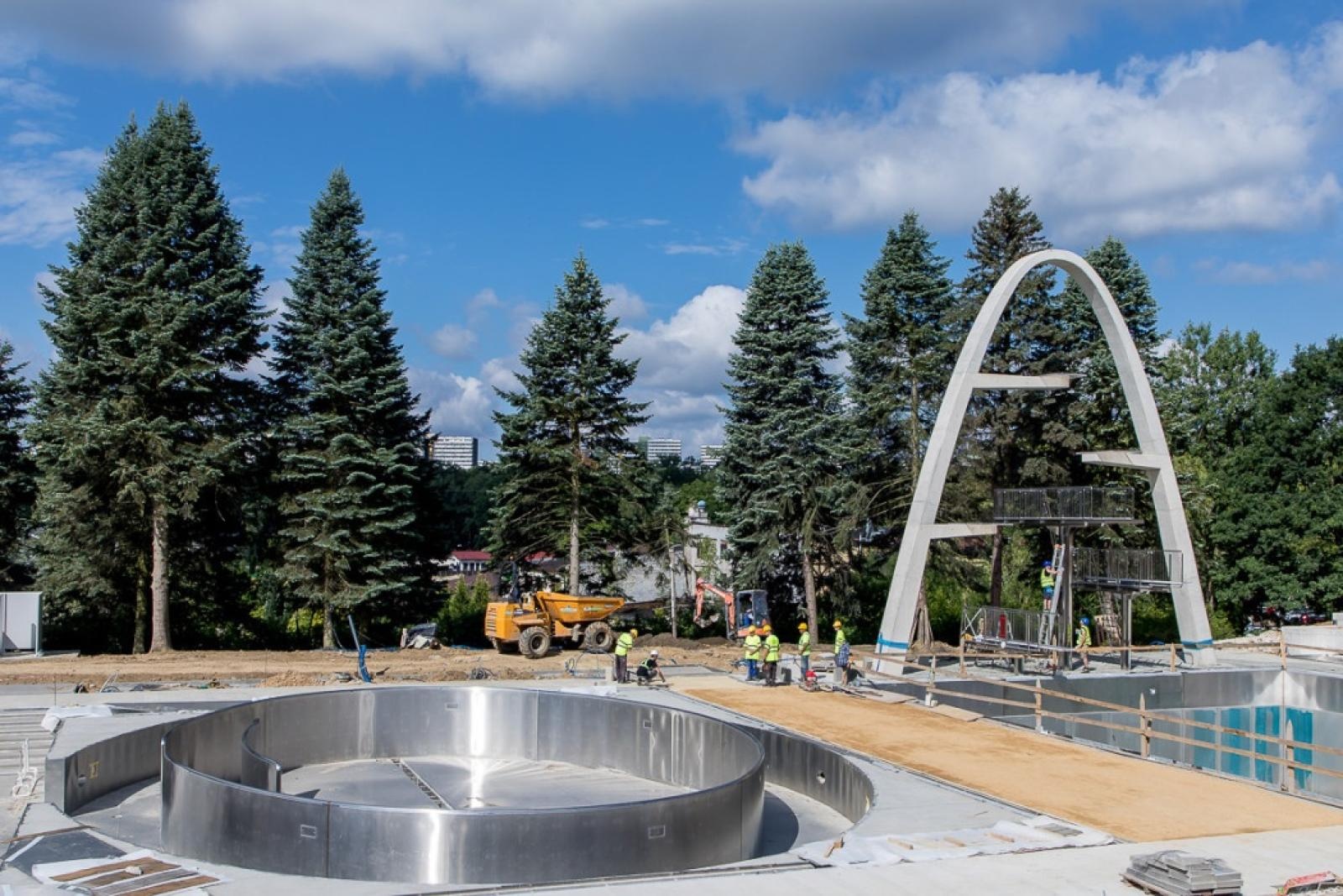 Zdjęcie w galerii na portalu naszraciborz.pl: Zjeżdżalnia na blisko 200 m. Nowa Fala rośnie w oczach wiadomości z regionu