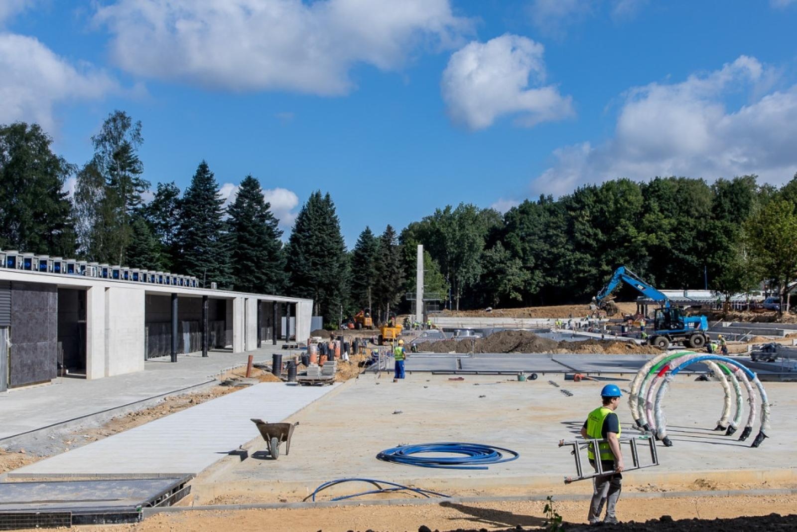 Zdjęcie w galerii na portalu naszraciborz.pl: Zjeżdżalnia na blisko 200 m. Nowa Fala rośnie w oczach wiadomości z regionu