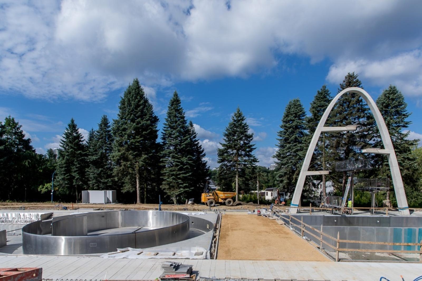 Zdjęcie w galerii na portalu naszraciborz.pl: Zjeżdżalnia na blisko 200 m. Nowa Fala rośnie w oczach wiadomości z regionu