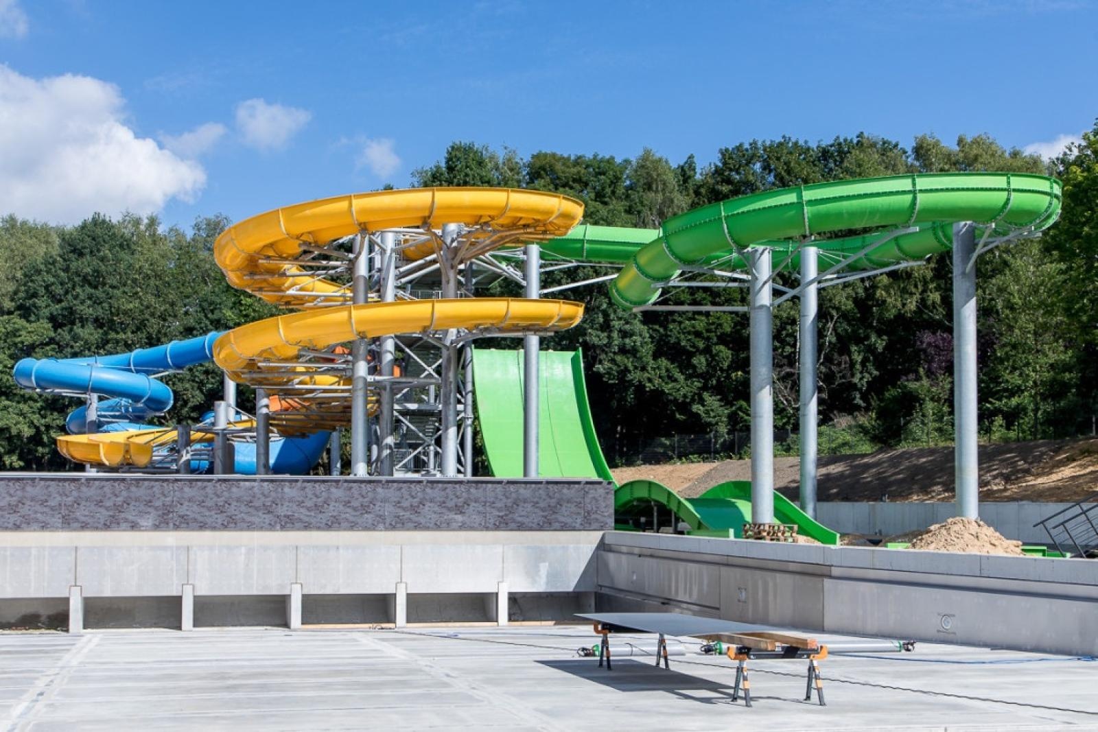 Zdjęcie w galerii na portalu naszraciborz.pl: Zjeżdżalnia na blisko 200 m. Nowa Fala rośnie w oczach wiadomości z regionu