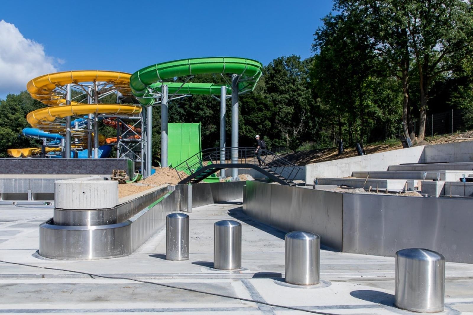 Zdjęcie w galerii na portalu naszraciborz.pl: Zjeżdżalnia na blisko 200 m. Nowa Fala rośnie w oczach wiadomości z regionu