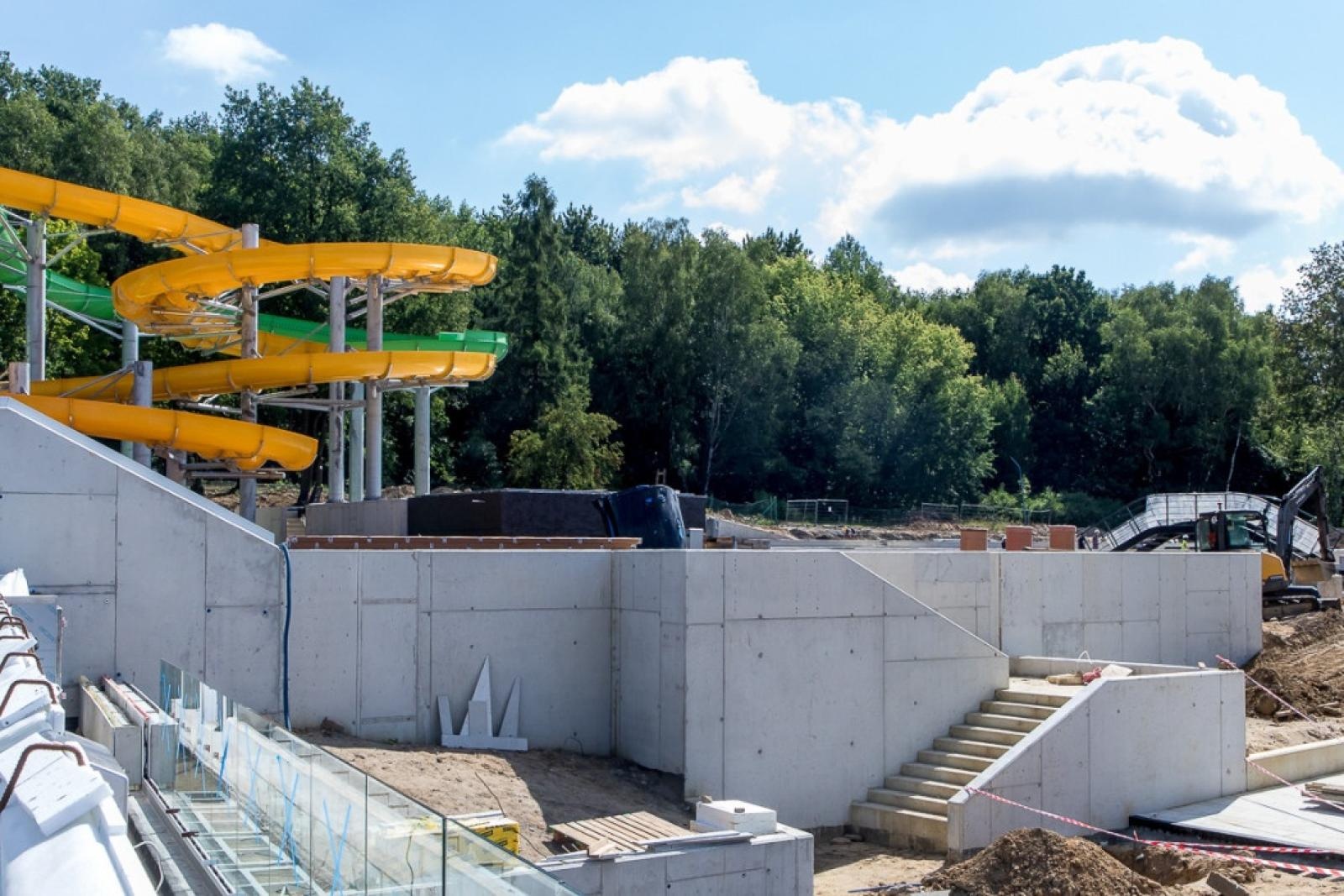 Zdjęcie w galerii na portalu naszraciborz.pl: Zjeżdżalnia na blisko 200 m. Nowa Fala rośnie w oczach wiadomości z regionu