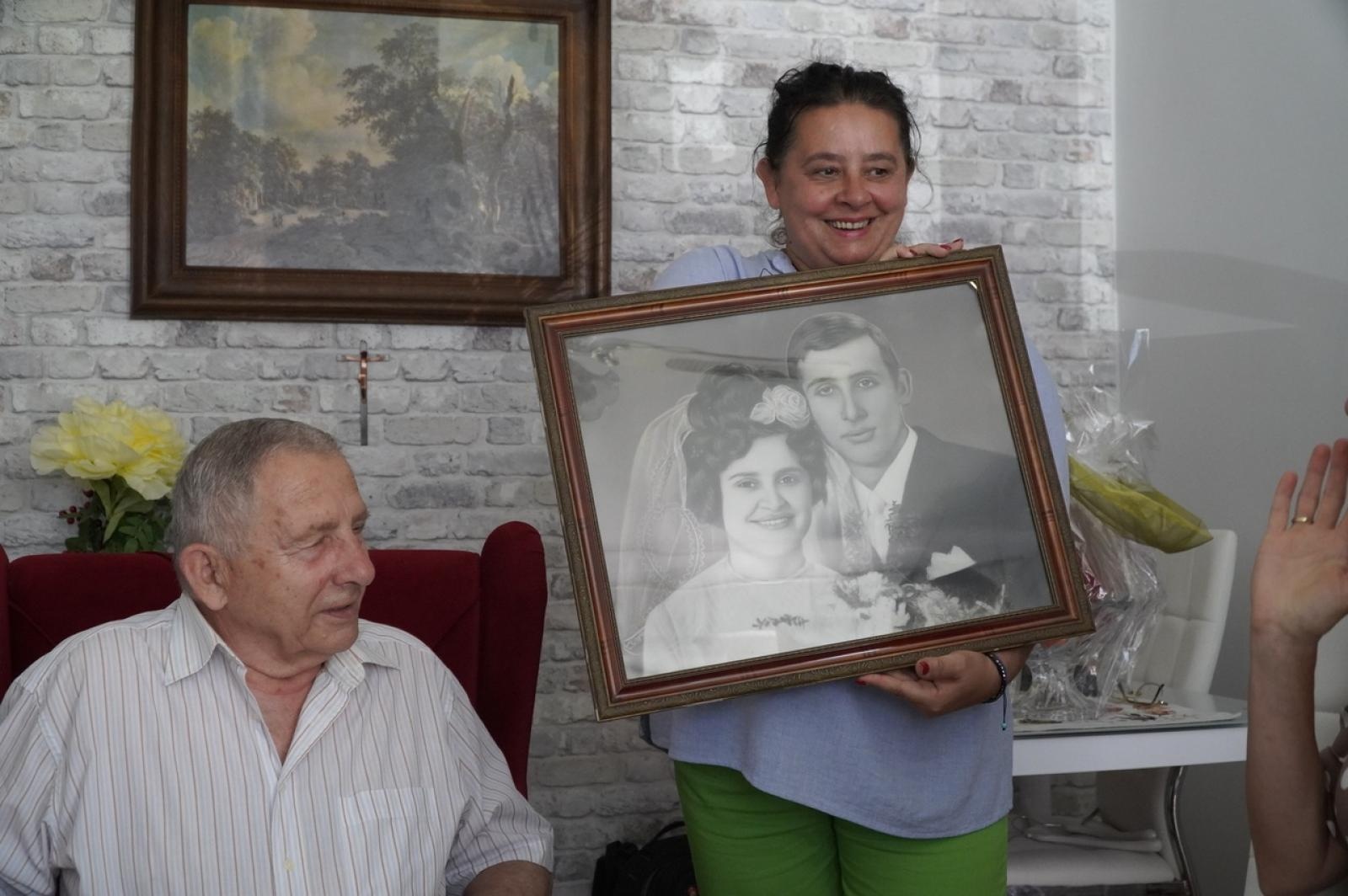 Zdjęcie w galerii na portalu naszraciborz.pl: Państwo Piotrowscy świętują jubileusz 55-lecia pożycia małżeńskiego wiadomości z regionu