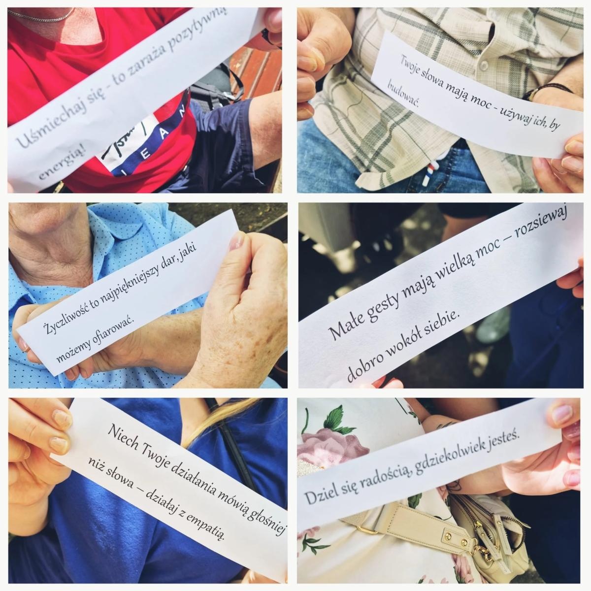 Zdjęcie w galerii na portalu naszraciborz.pl: Włącz Empatię. II LO w Raciborzu promuje życzliwość wiadomości z regionu