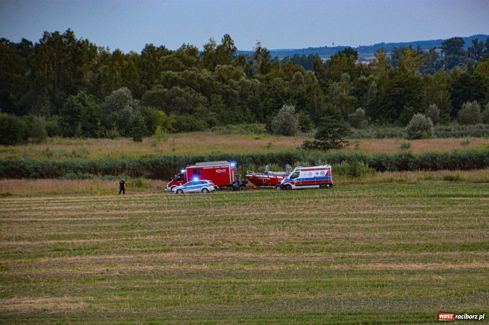 Zdjęcie w galerii na portalu naszraciborz.pl: Komunikat policji w sprawie tragedii w czaszy zbiornika Racibórz [FOTO i WIDEO] wiadomości z regionu