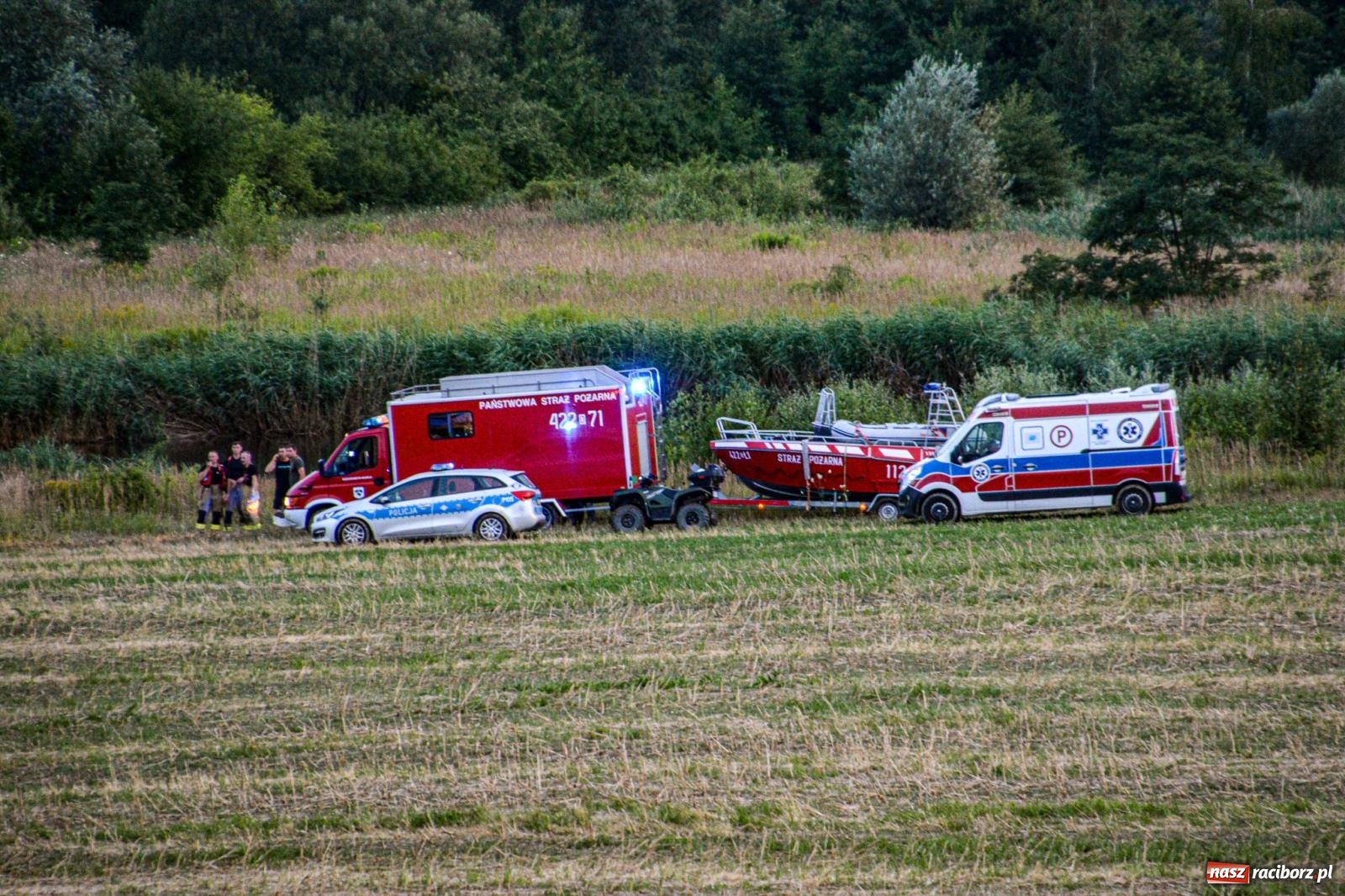 Zdjęcie w galerii na portalu naszraciborz.pl: Komunikat policji w sprawie tragedii w czaszy zbiornika Racibórz [FOTO i WIDEO] wiadomości z regionu
