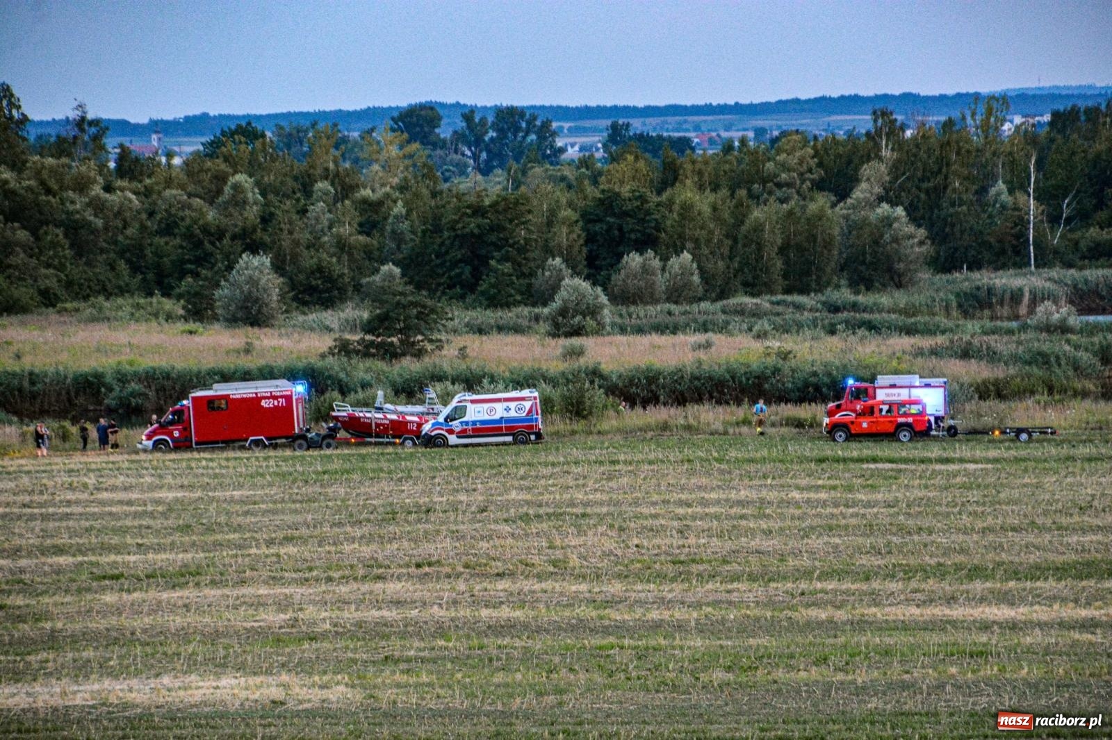 Zdjęcie w galerii na portalu naszraciborz.pl: Komunikat policji w sprawie tragedii w czaszy zbiornika Racibórz [FOTO i WIDEO] wiadomości z regionu