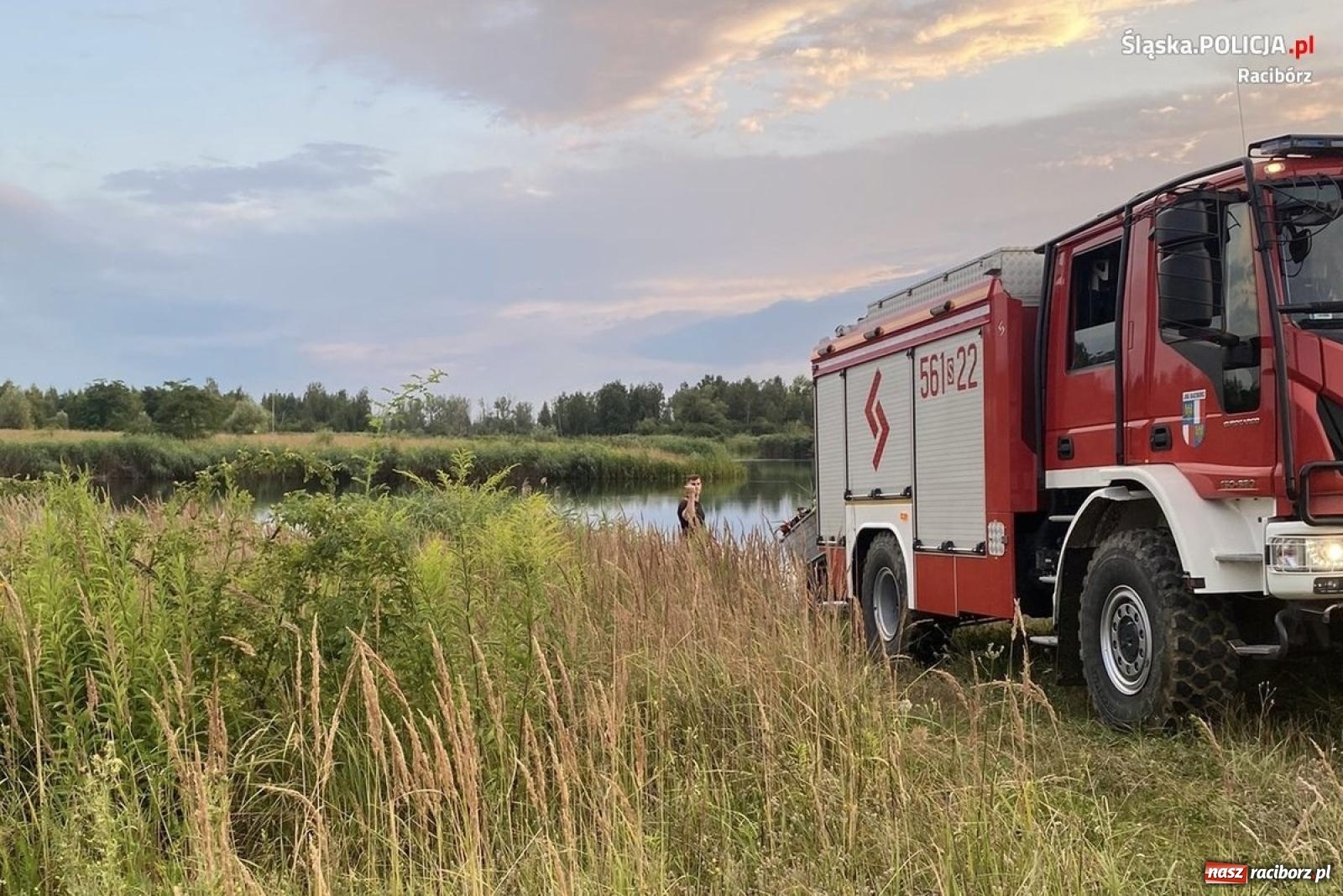 Zdjęcie w galerii na portalu naszraciborz.pl: Komunikat policji w sprawie tragedii w czaszy zbiornika Racibórz [FOTO i WIDEO] wiadomości z regionu