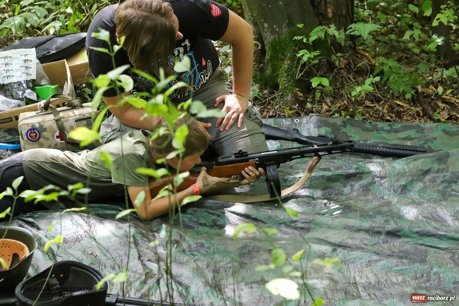 Zdjęcie w galerii na portalu naszraciborz.pl: Przetrwać w Arboretum. Raciborski Bieg Zwiadowcy [FOTO i WIDEO] wiadomości z regionu
