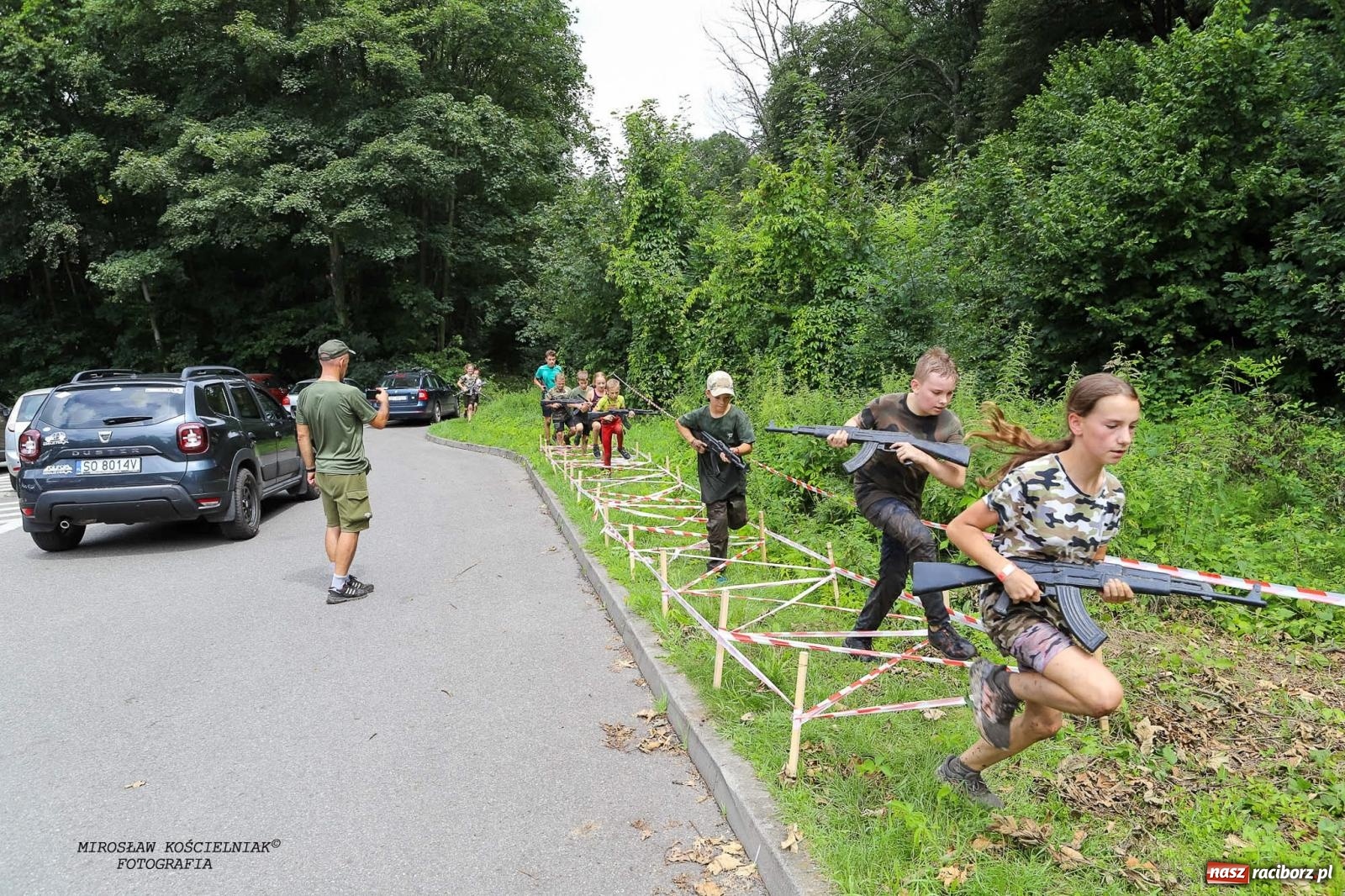 Zdjęcie w galerii na portalu naszraciborz.pl: Przetrwać w Arboretum. Raciborski Bieg Zwiadowcy [FOTO i WIDEO] wiadomości z regionu
