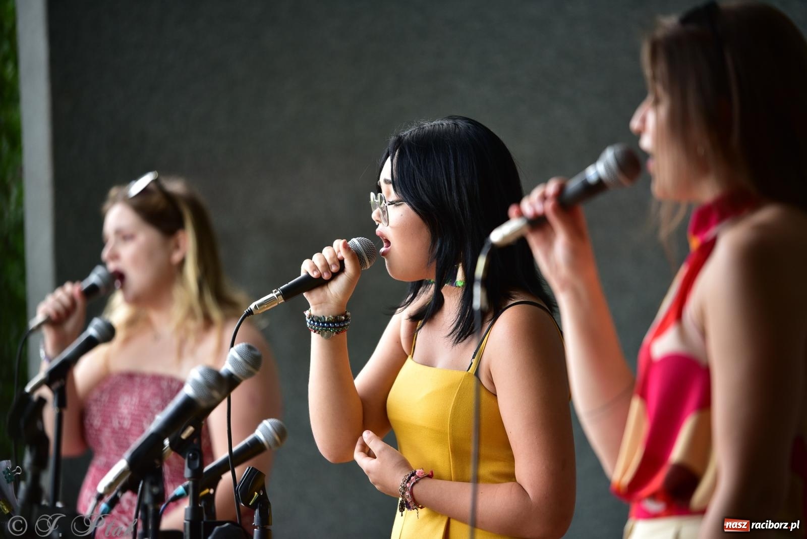 Zdjęcie w galerii na portalu naszraciborz.pl: The Beatles Forever - koncert letni na podsumowanie warsztatów wokalnych w parku im. Miasta Roth [FOTO i WIDEO] wiadomości z regionu