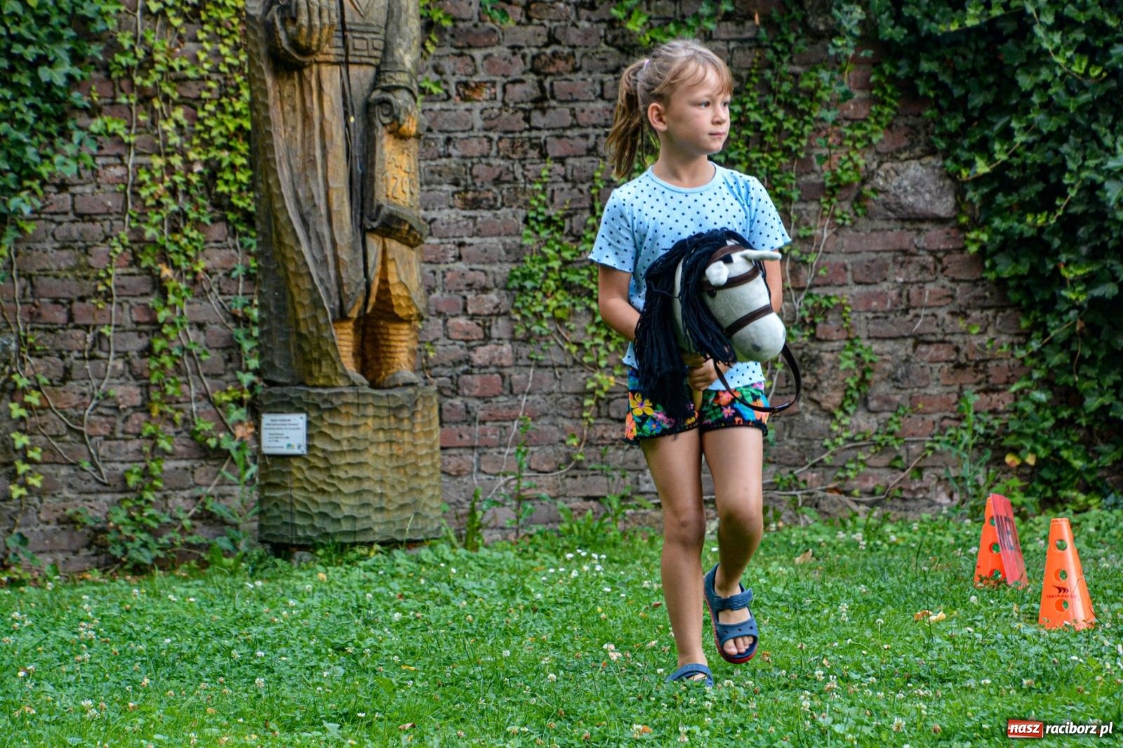 Zdjęcie w galerii na portalu naszraciborz.pl: Przejażdżki bryczką hitem wakacji w siodle na zamku [FOTO i WIDEO] wiadomości z regionu