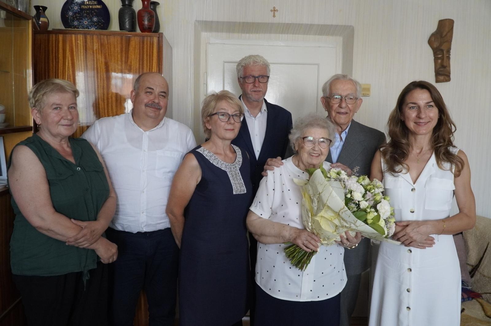 Zdjęcie w galerii na portalu naszraciborz.pl: Kamienne gody państwa Glinkowskich wiadomości z regionu