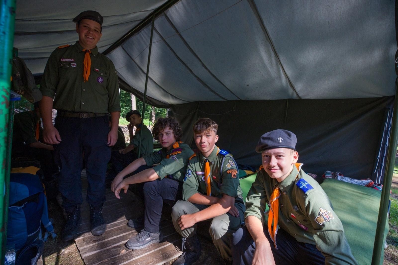 Zdjęcie w galerii na portalu naszraciborz.pl: Fundusz wspiera harcerzy wiadomości z regionu