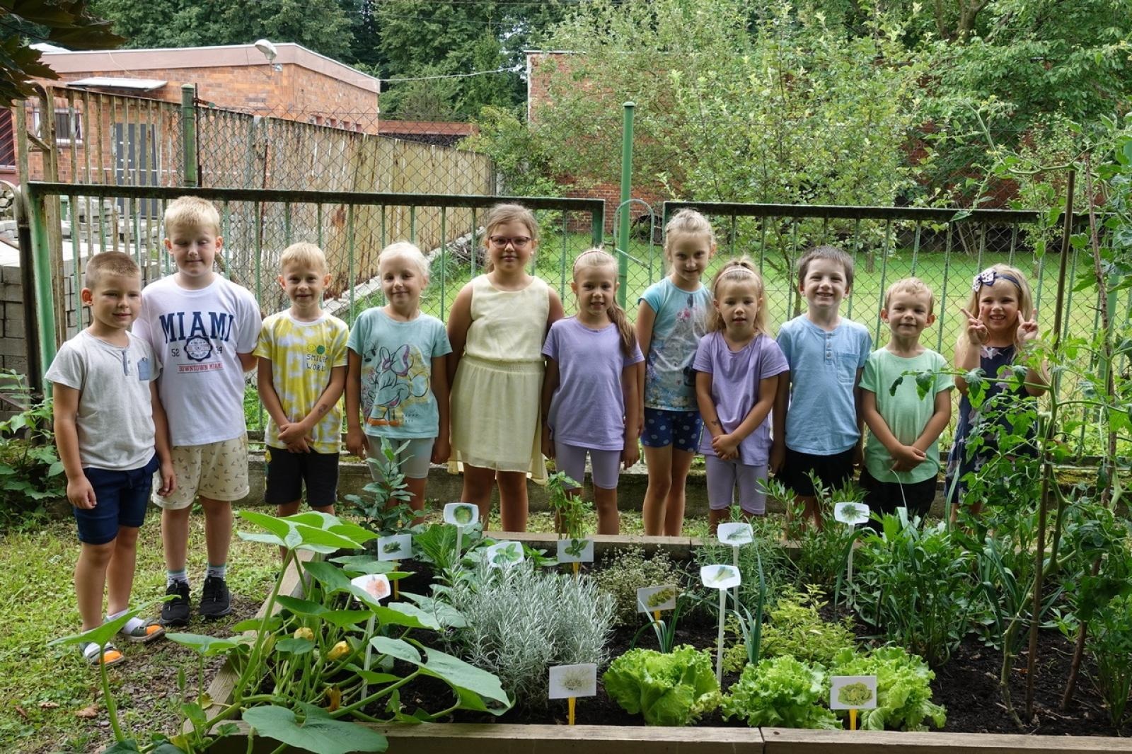 Zdjęcie w galerii na portalu naszraciborz.pl: Mali ogrodnicy dbają o swoje warzywniki i delektują się pierwszymi zbiorami wiadomości z regionu