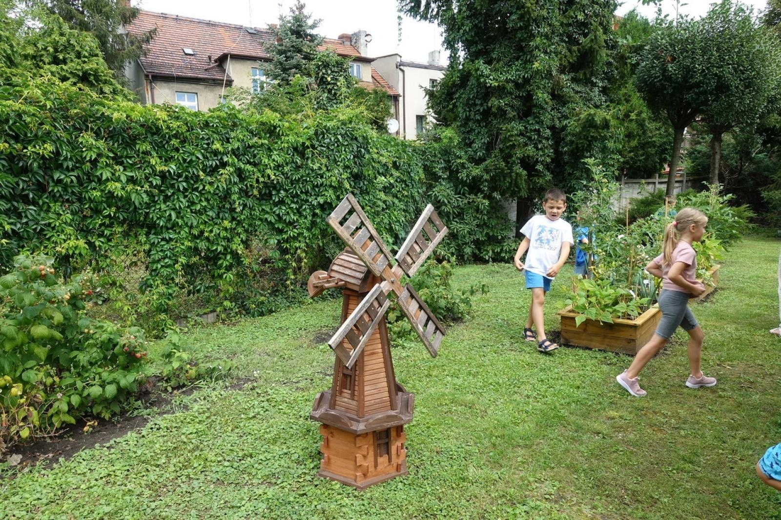 Zdjęcie w galerii na portalu naszraciborz.pl: Mali ogrodnicy dbają o swoje warzywniki i delektują się pierwszymi zbiorami wiadomości z regionu