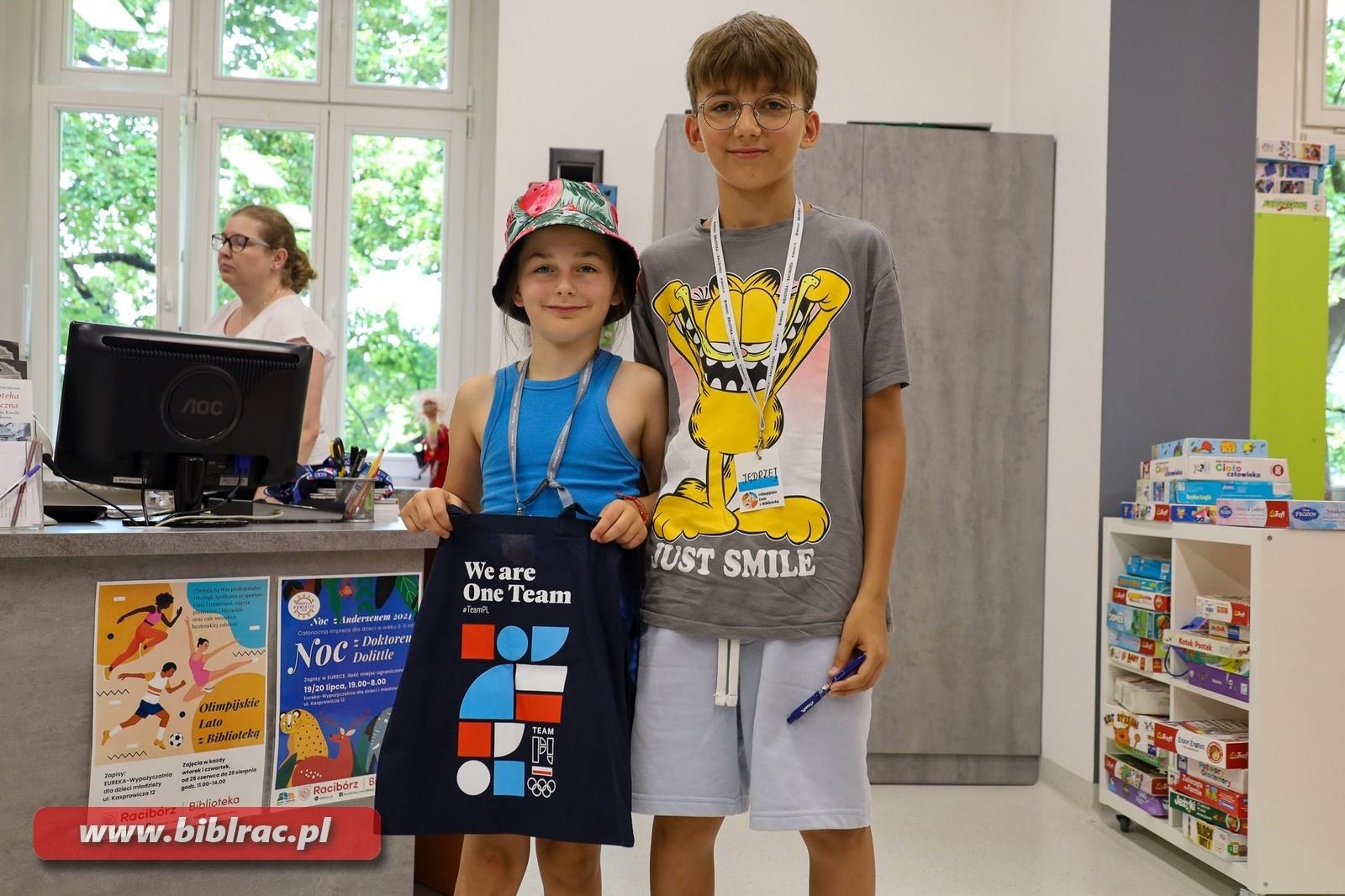 Zdjęcie w galerii na portalu naszraciborz.pl: Olimpijskie lato z raciborską biblioteką wiadomości z regionu