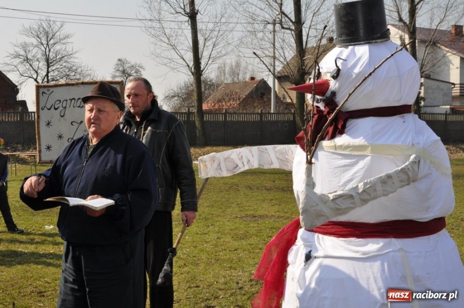 Zdjęcie w galerii na portalu naszraciborz.pl: Nie topią marzanny, spalają bałwana wiadomości z regionu