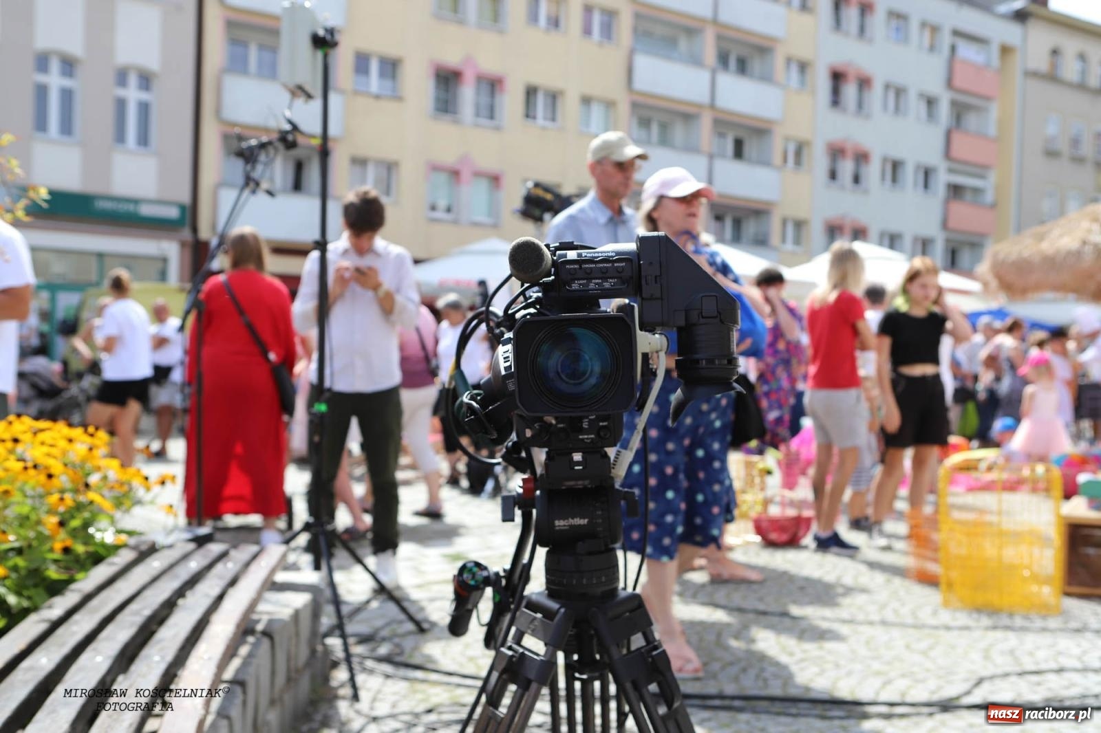 Zdjęcie w galerii na portalu naszraciborz.pl: Pytanie na Śniadanie TVP w Raciborzu. Na Rynku, na zamku, w grodzie i arboretum [FOTO] wiadomości z regionu