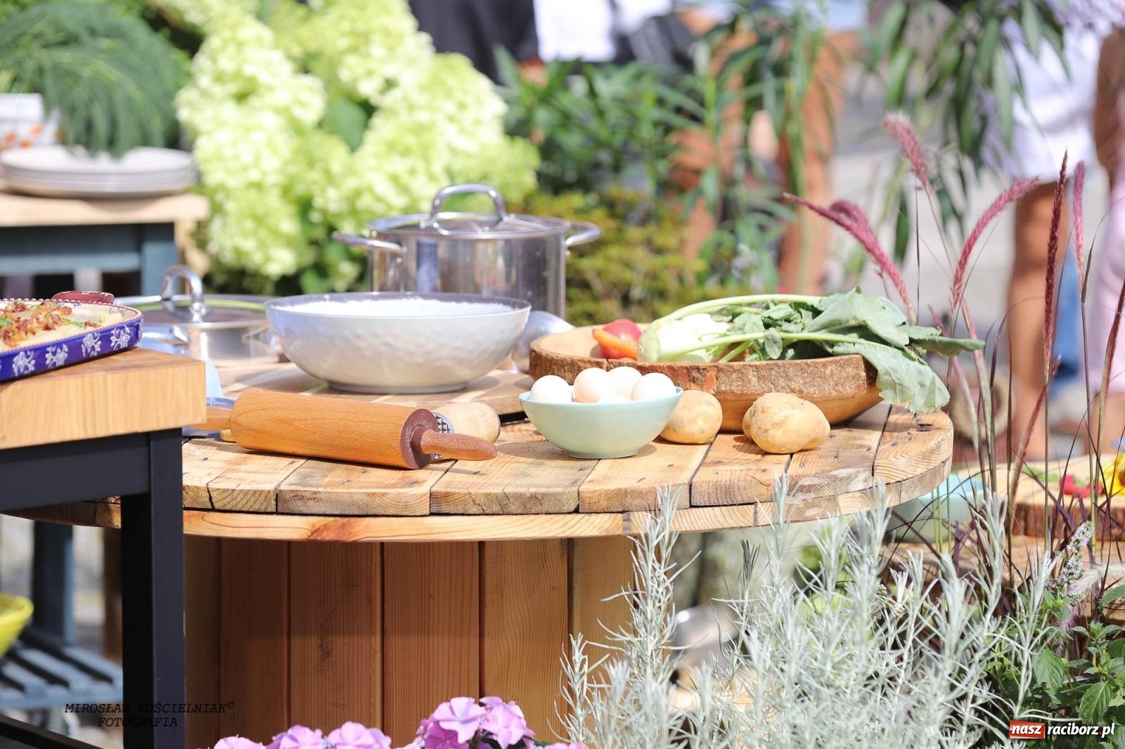 Zdjęcie w galerii na portalu naszraciborz.pl: Pytanie na Śniadanie TVP w Raciborzu. Na Rynku, na zamku, w grodzie i arboretum [FOTO] wiadomości z regionu