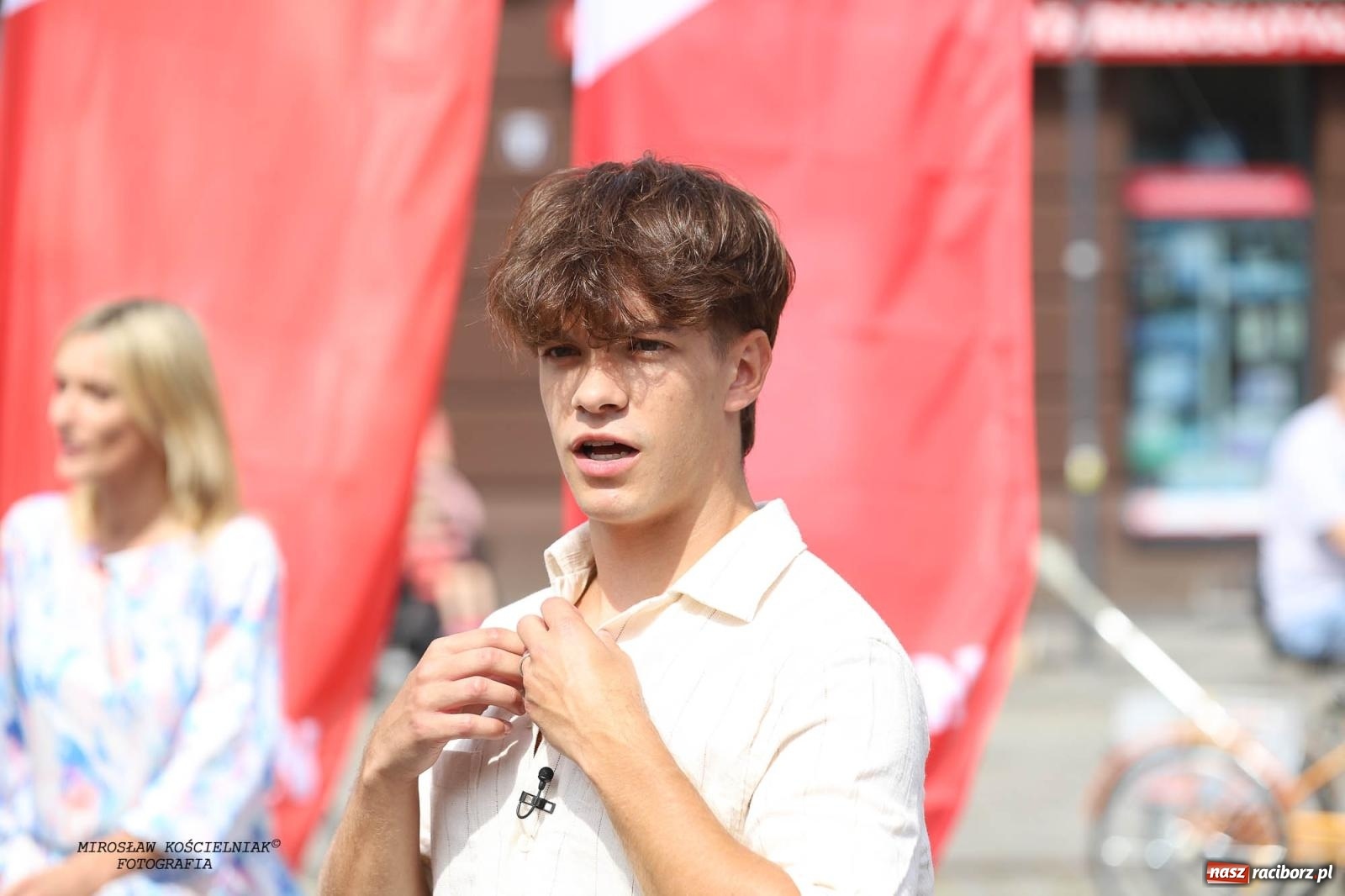 Zdjęcie w galerii na portalu naszraciborz.pl: Pytanie na Śniadanie TVP w Raciborzu. Na Rynku, na zamku, w grodzie i arboretum [FOTO] wiadomości z regionu