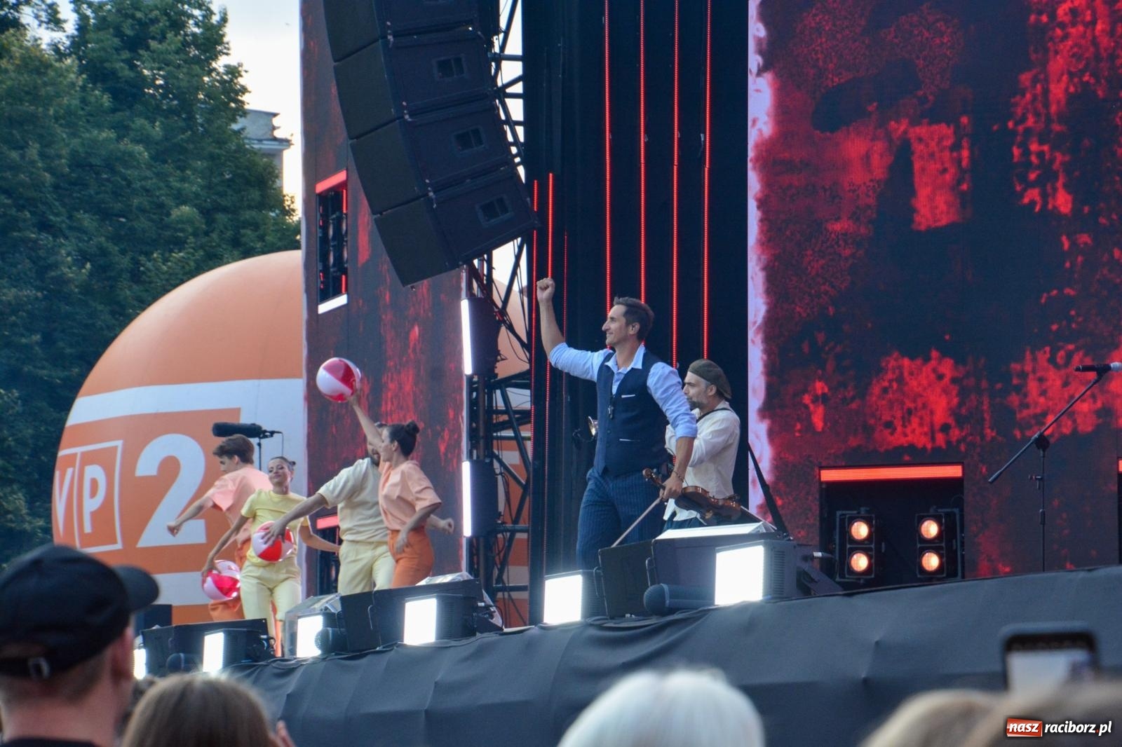 Zdjęcie w galerii na portalu naszraciborz.pl: Lato z Radiem i Telewizją Polską. Tak się bawił Racibórz [FOTO i WIDEO] wiadomości z regionu
