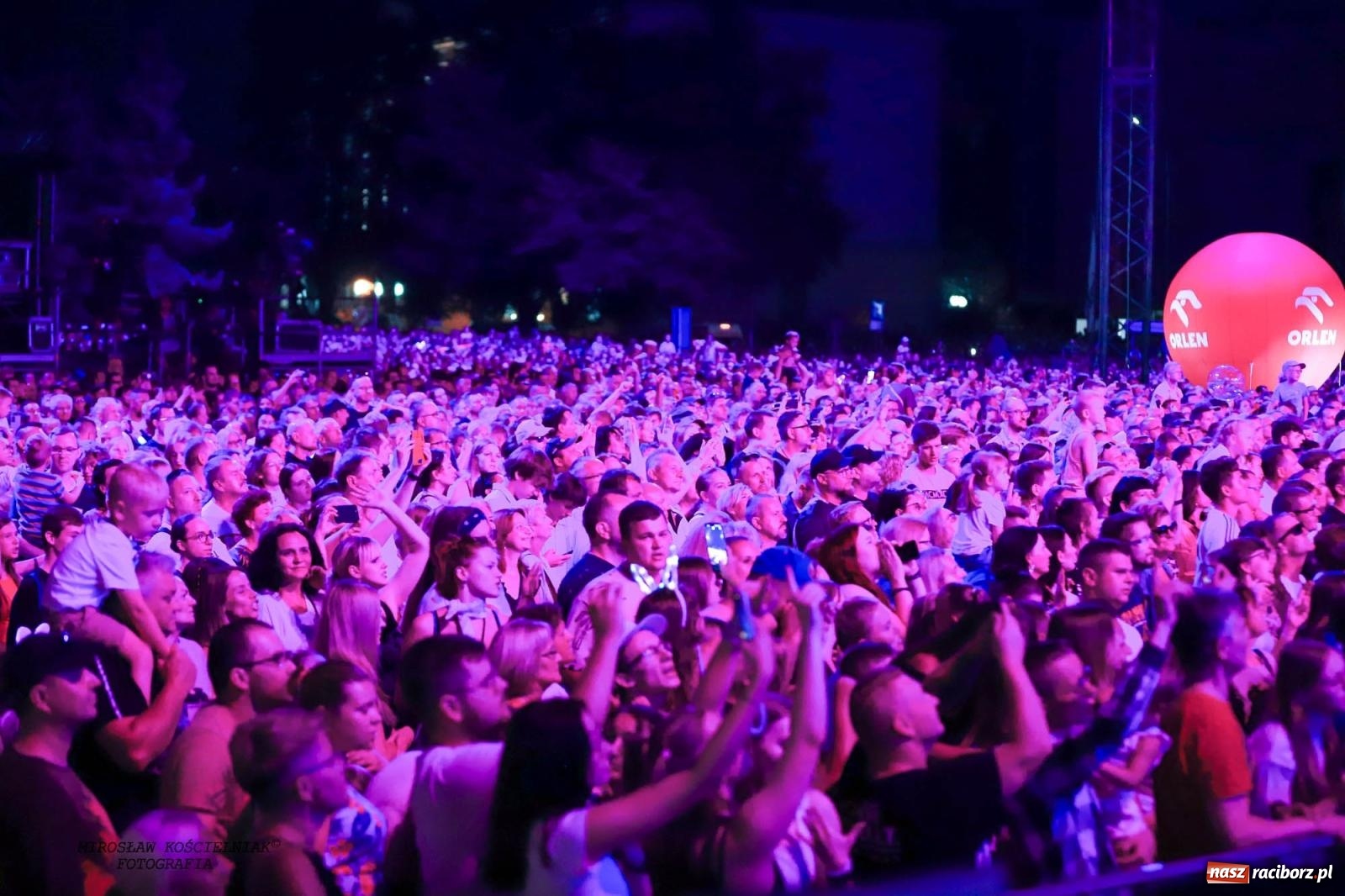 Zdjęcie w galerii na portalu naszraciborz.pl: Tysiące widzów na koncercie TVP i Polskiego Radia [FOTO] wiadomości z regionu