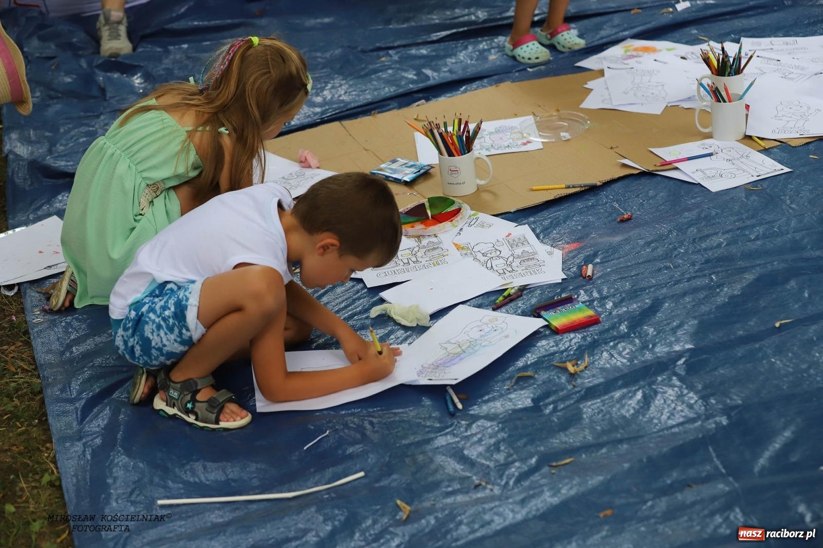 Zdjęcie w galerii na portalu naszraciborz.pl: Piknik Rodzinny Lato z Radiem w Parku im. Miasta Roth [FOTO] wiadomości z regionu